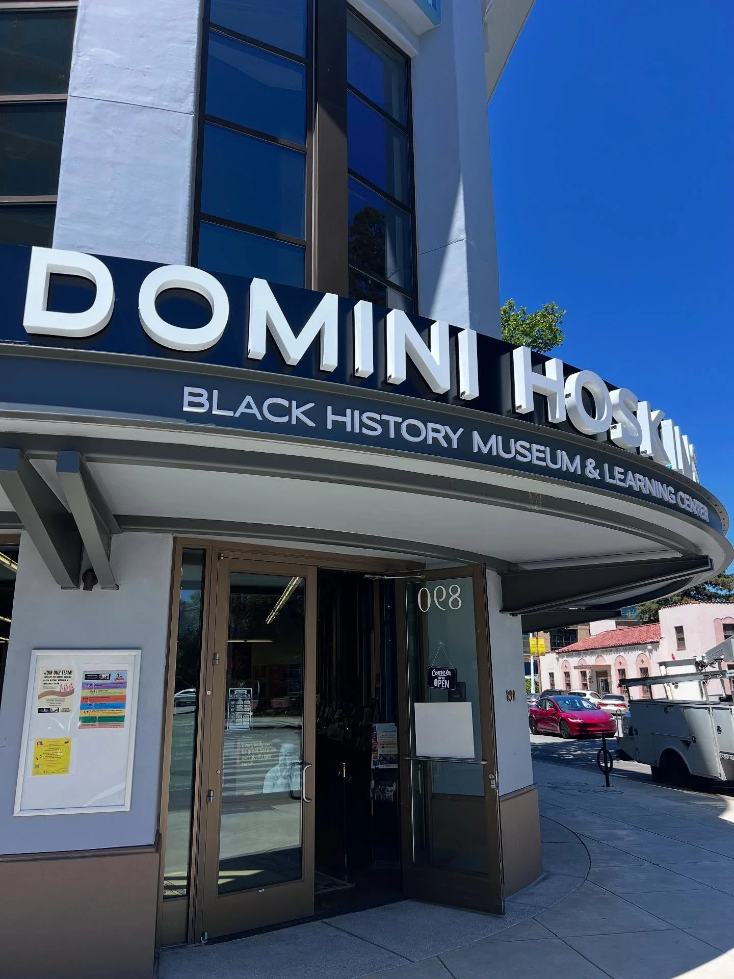 @hoskinsblackhistory has got some new signage! Come check them out there&rsquo;s some incredible things to learn in here!
