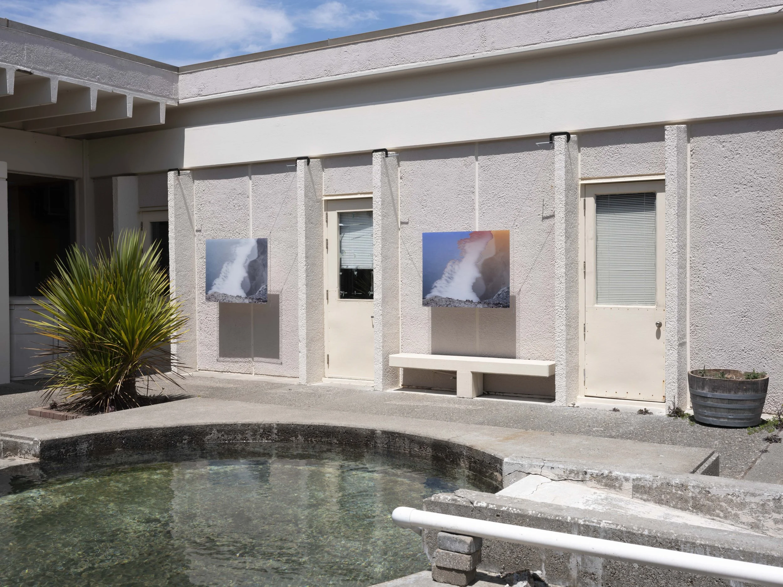  Jordan Benton, William Speiser, 2023 Coast In Color UV prints on acrylic 40” x 50” Russel J. and Dorothy S. Bilinski Fellowship Bodega Marine Laboratory, Bodega Bay, CA 