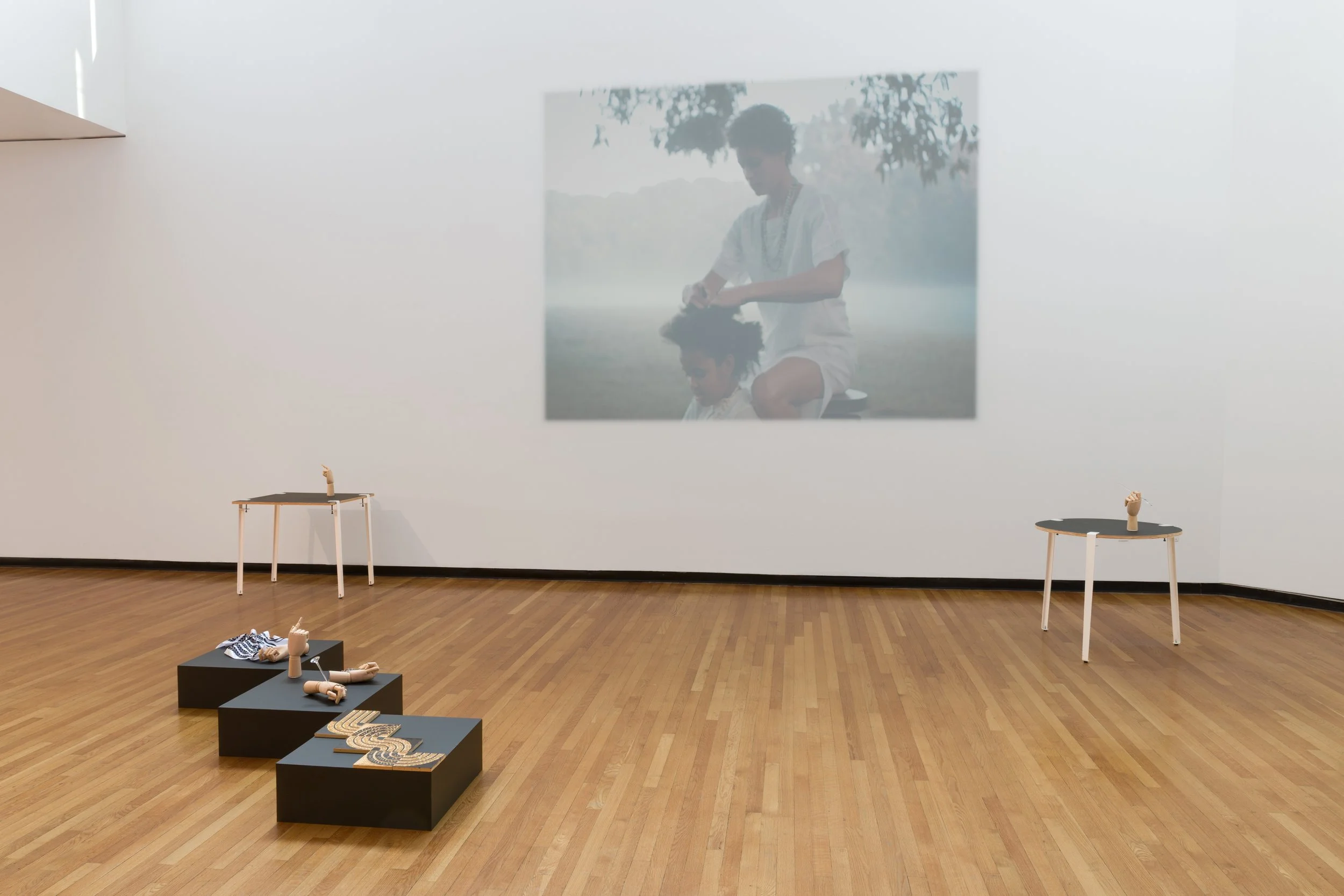  Nontsikelelo Mutiti Friend of My Mind, 2025 Richard and Dolly Maas Gallery SUNY Purchase, Purchase, NY 