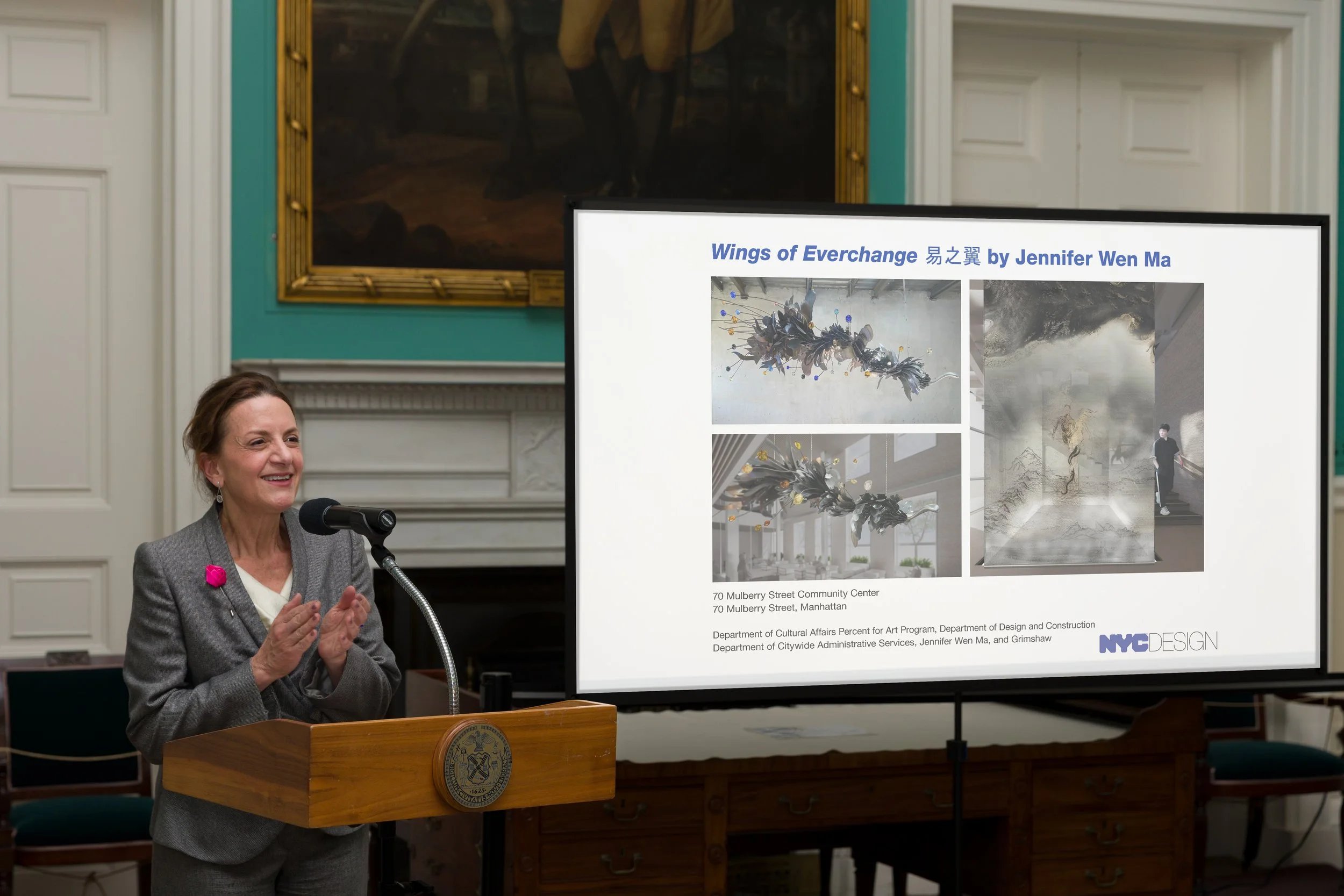  Public Design Commission of New York Annual Awards Ceremony  City Hall, New York, NY 