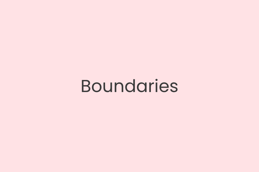 Boundaries