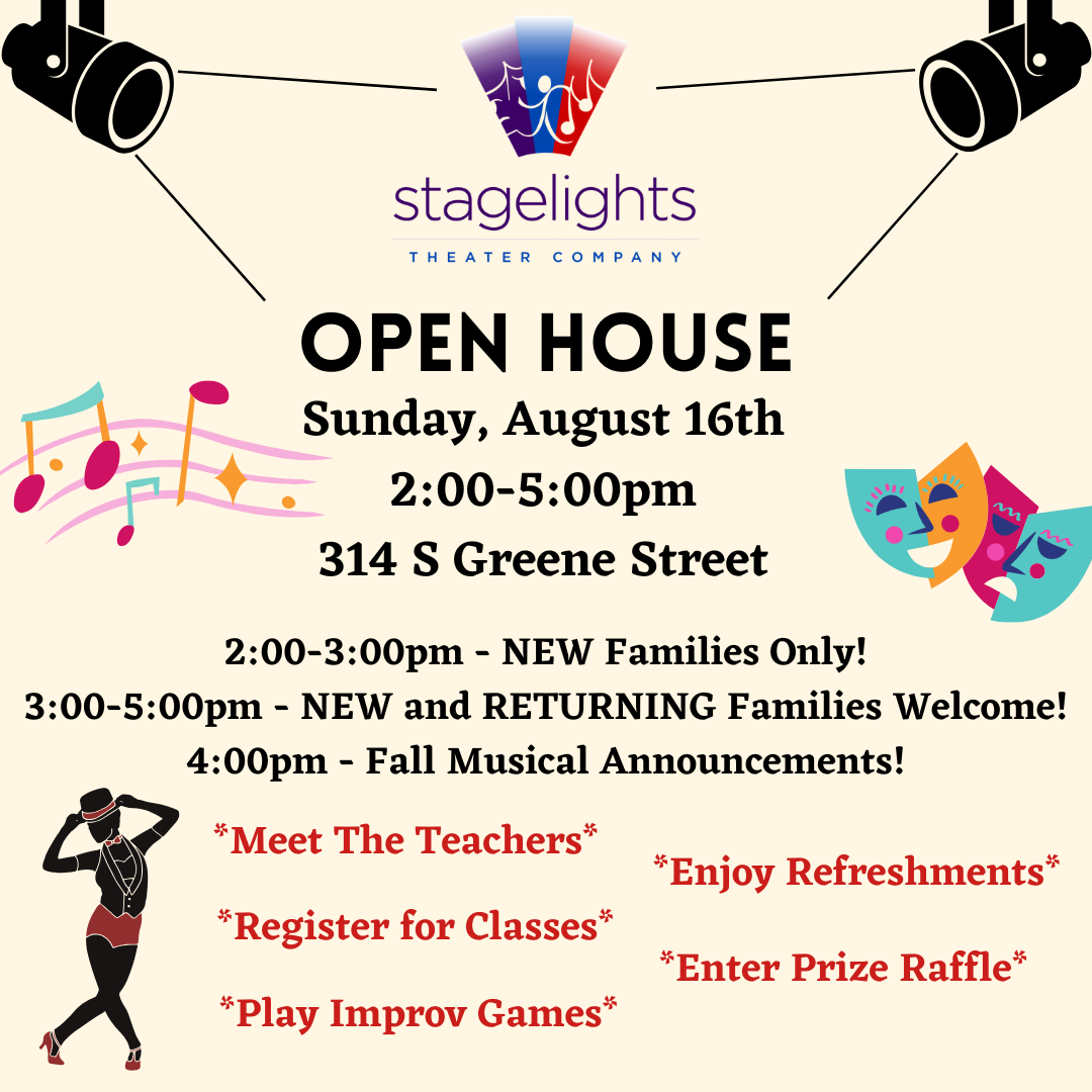 Stagelights Open House