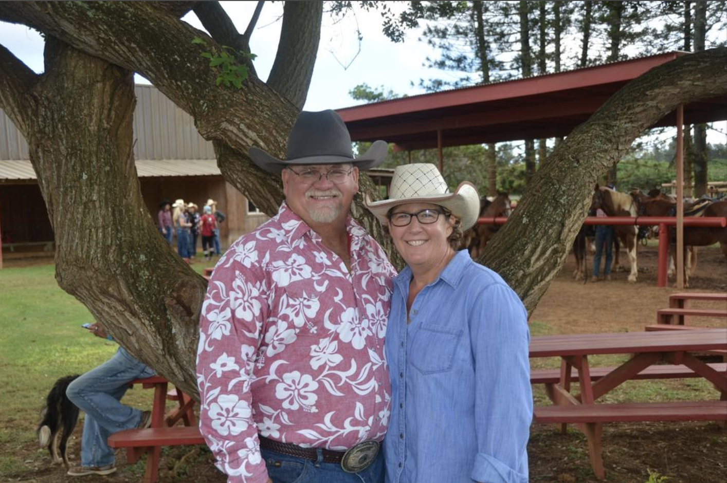 Greg Smith and his wife, Kyndra, have grown the cattle and horse ranch into an agritourism business that offers trail rides and UTV tours, and serves as an event space and horse boarding facility. COURTESY OF GUNSTOCK RANCH