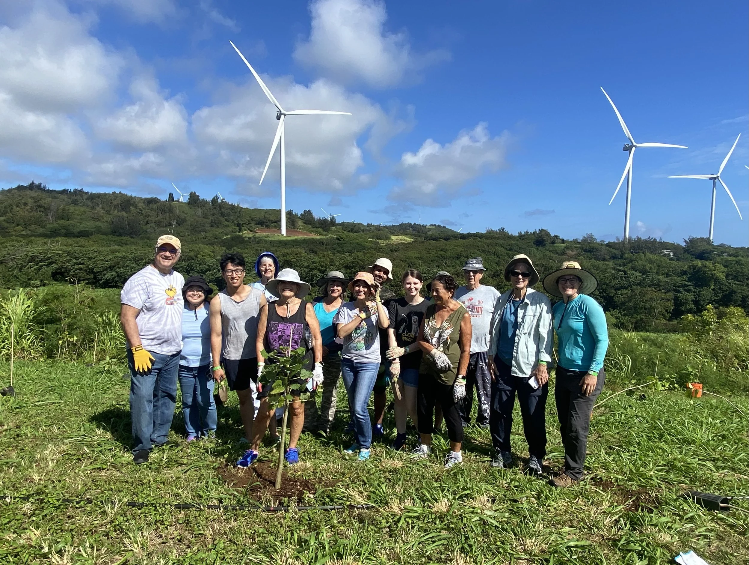 Planting 200 Trees of Hope with Lutheran Church of Honolulu