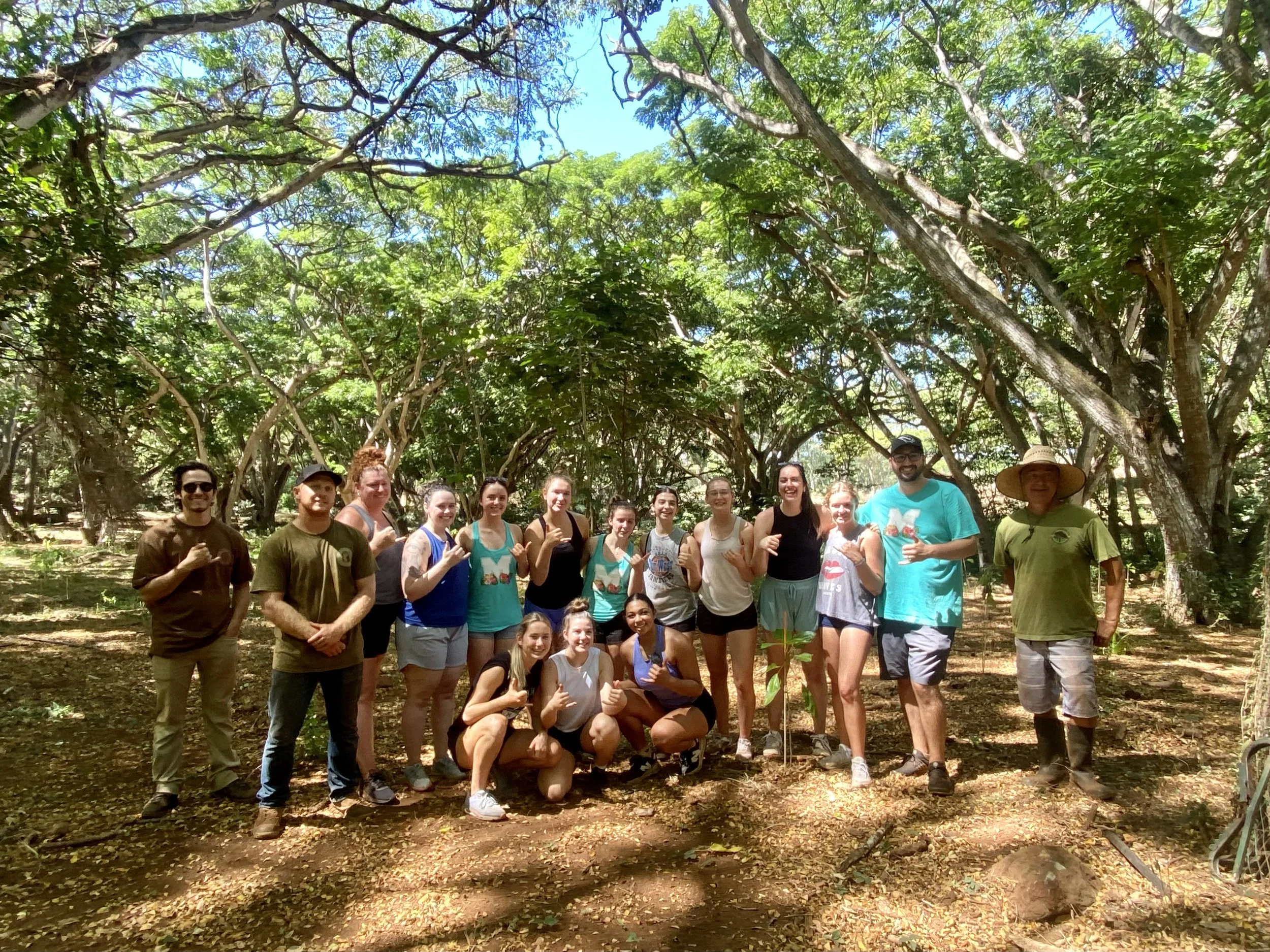 Mahalo to the Girls Varsity Volleyball team from Medicine Hat High School in Alberta, Canada!