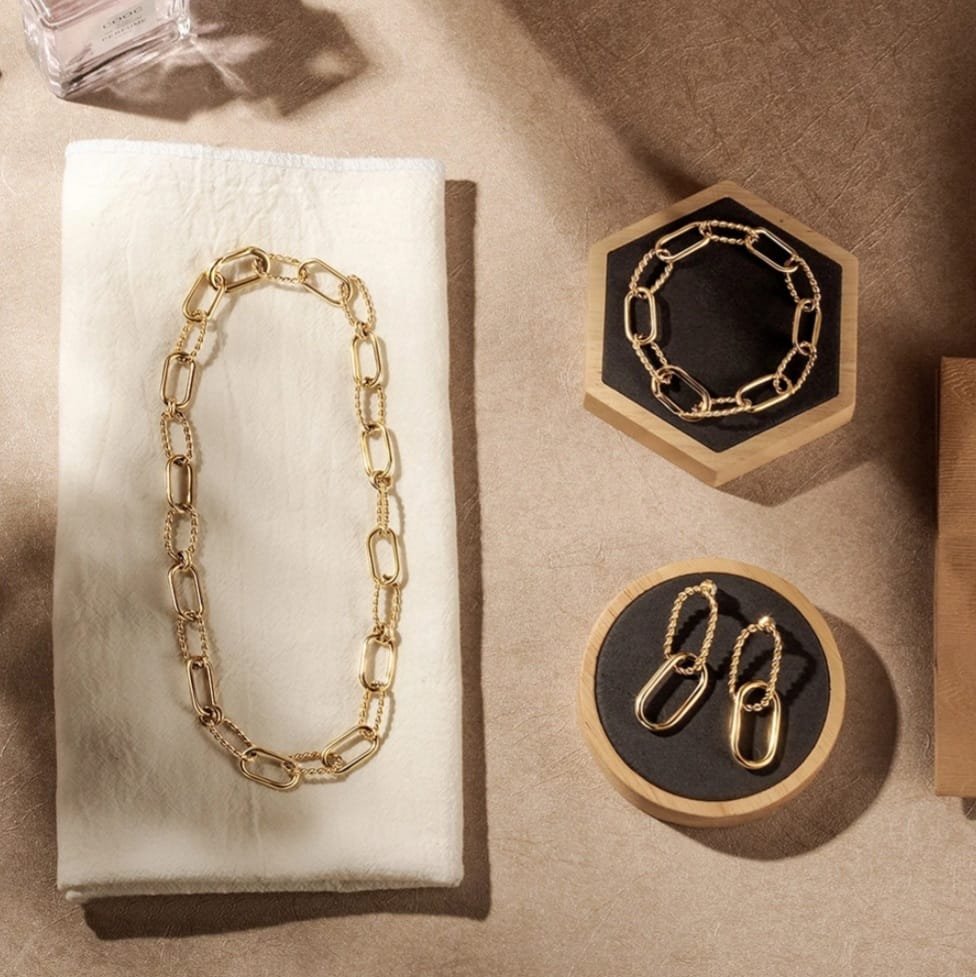 Stainless Steel Twisted Set