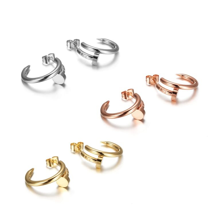 S.S. Love Hoop Earrings