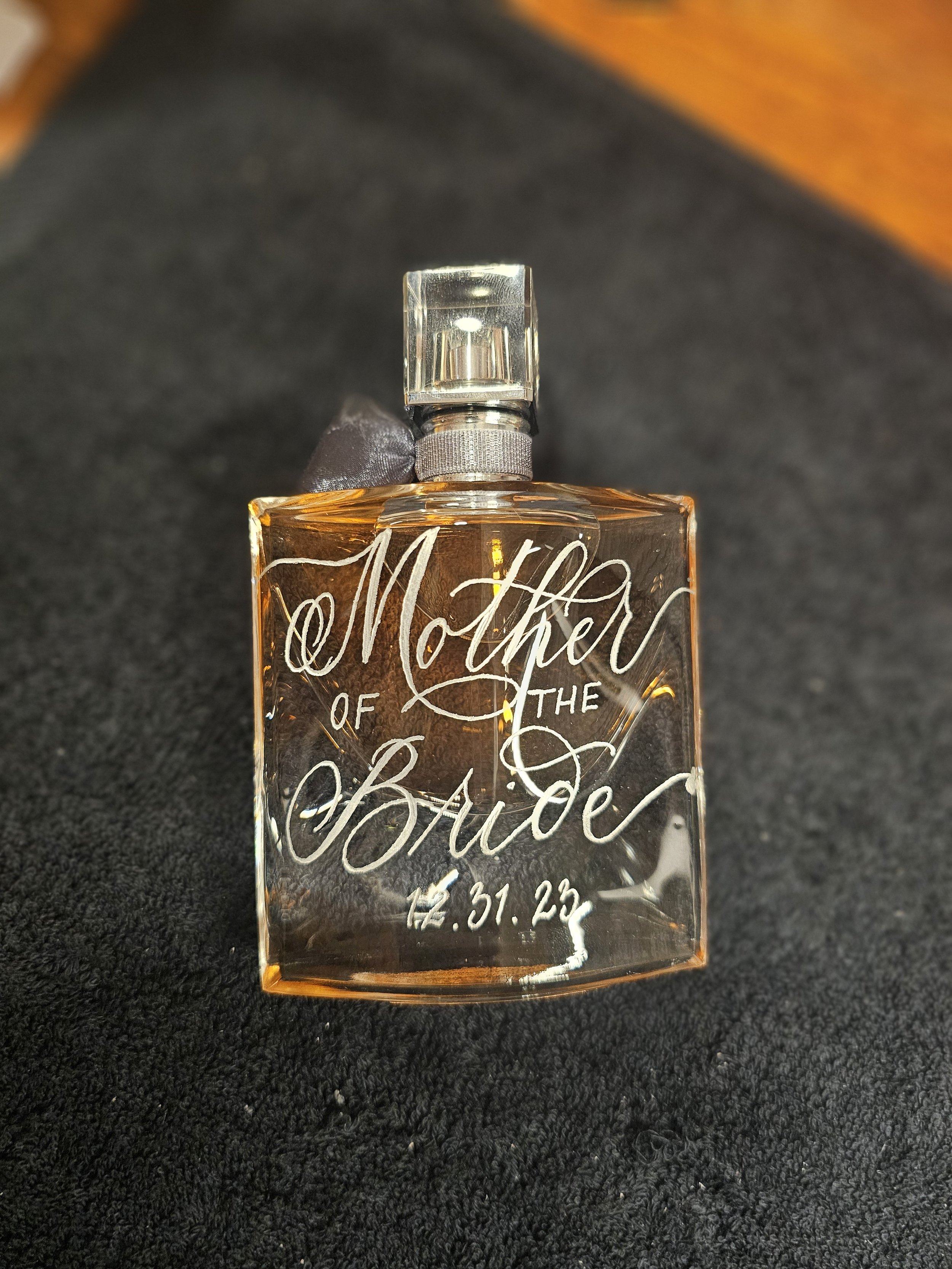 Engraved Perfume Bottle