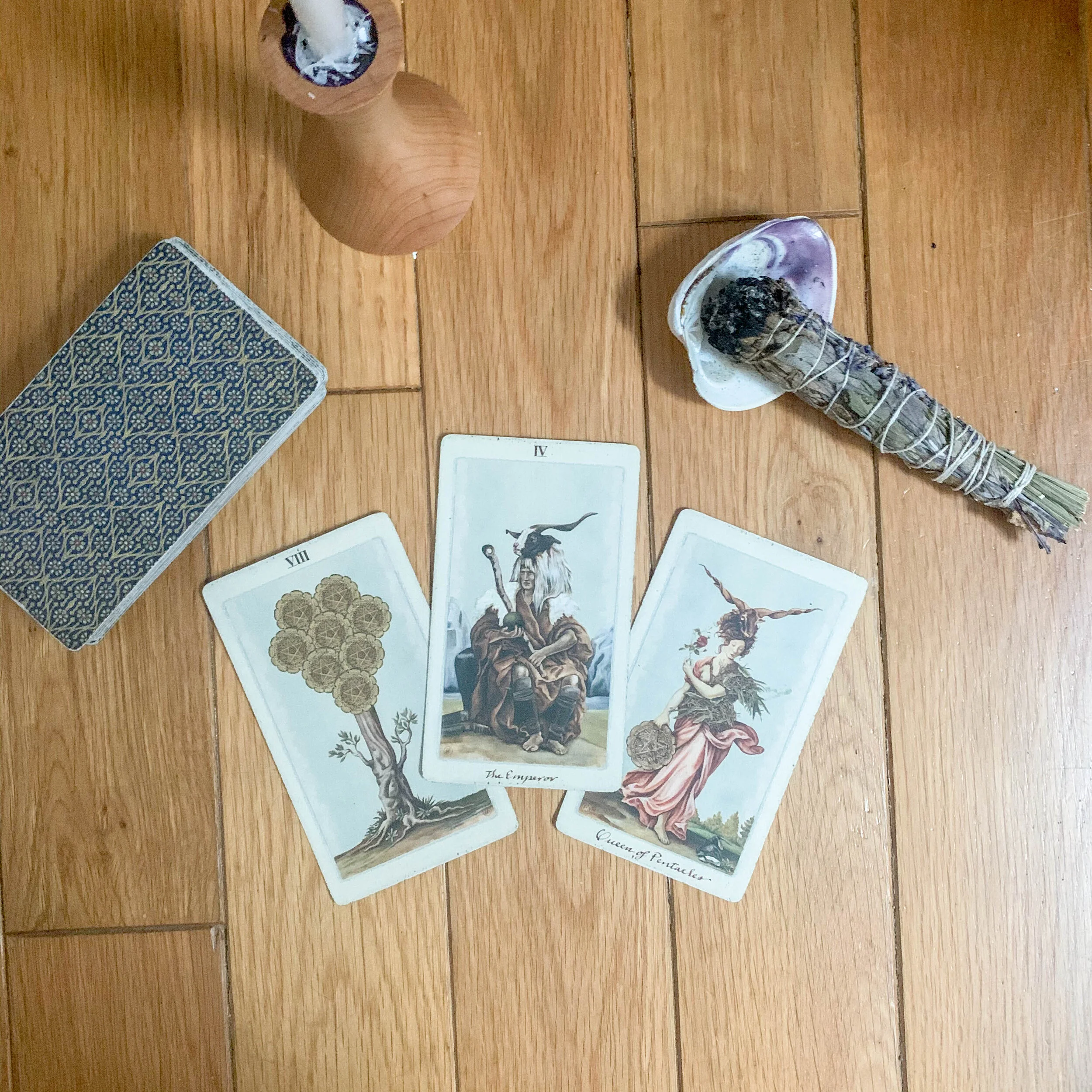 Tarot thoughts: the 8 of Pentacles and COVID-19