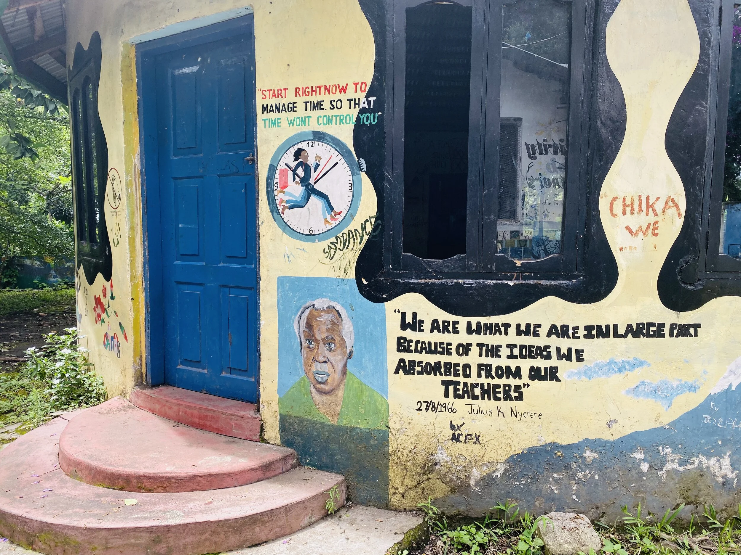 Some important messages to us all on the buildings at the Center