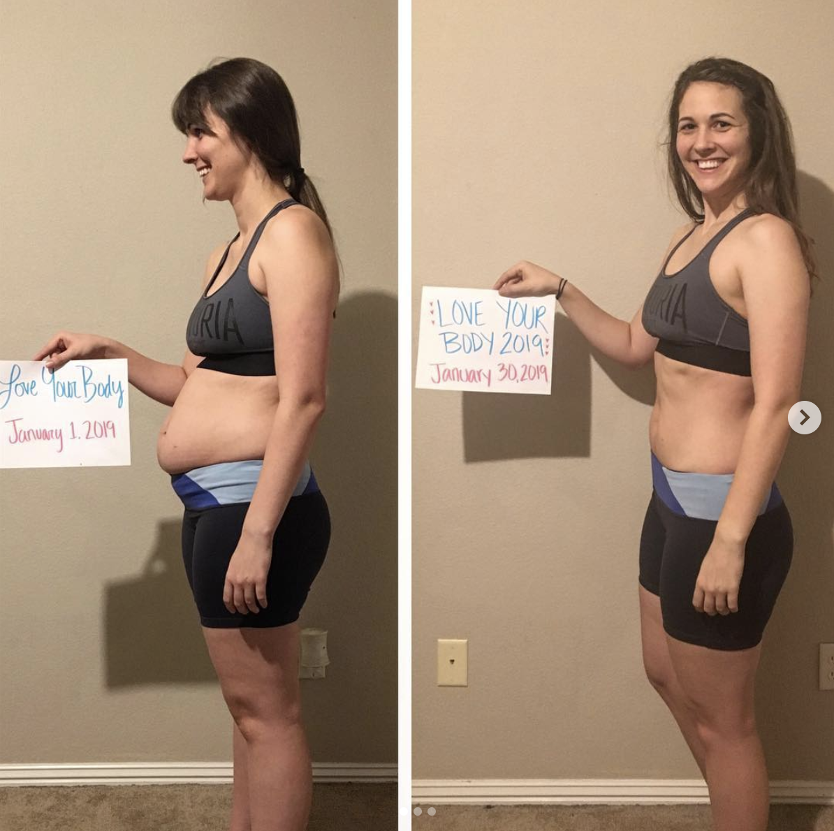 "I lost 14 lbs, but I gained a new outlook on life! I saw your program but thought “I couldn’t do that.” After fighting with my husband because he wanted to take pictures of my son and I, but I hated the way I looked, I knew I had to make a change. I’ve learned so much about macros, what fuels my body, and how to workout different muscle groups. You’re changing lives!” Lindsey