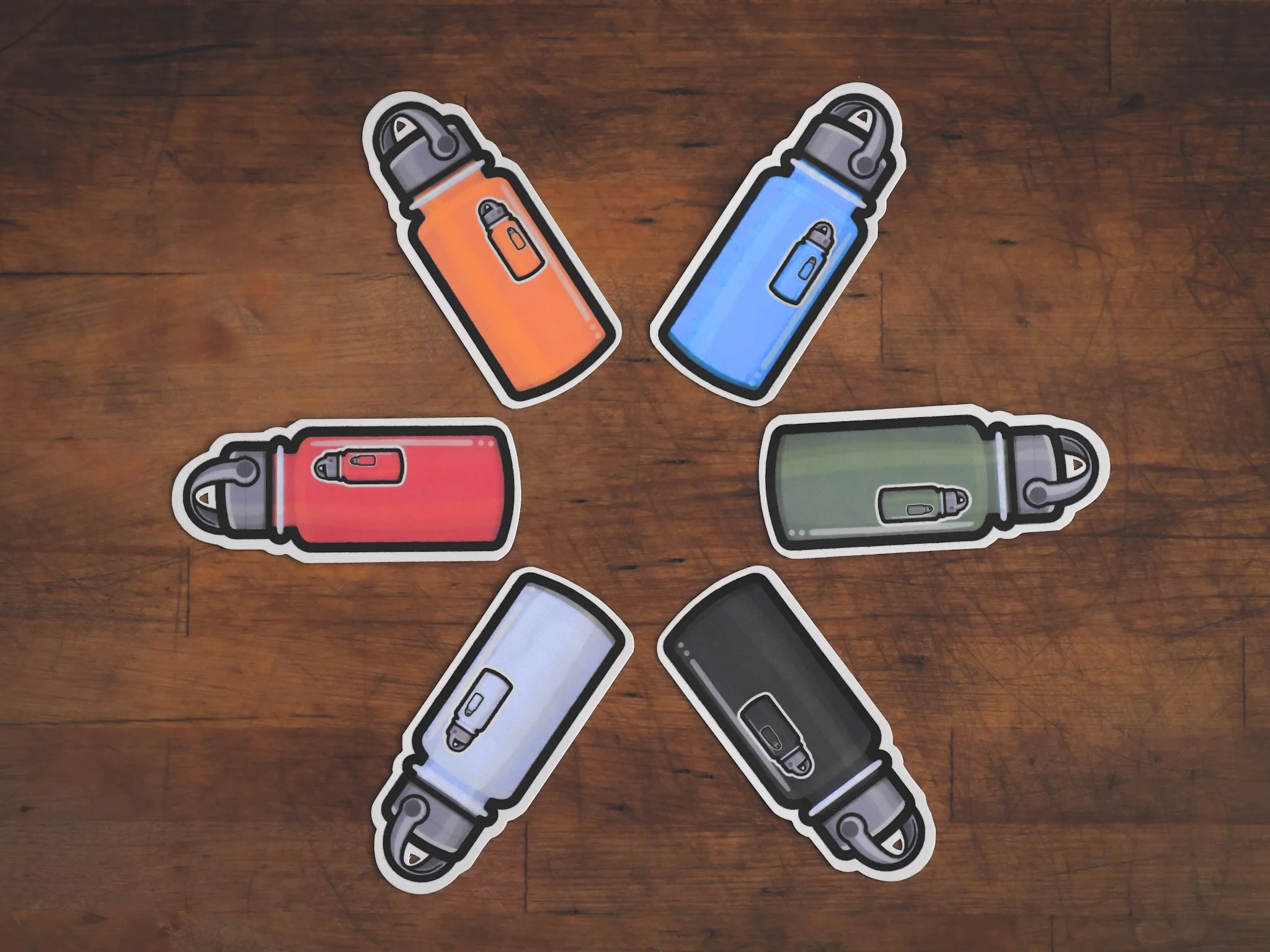 “Cool Water Bottle Sticker”