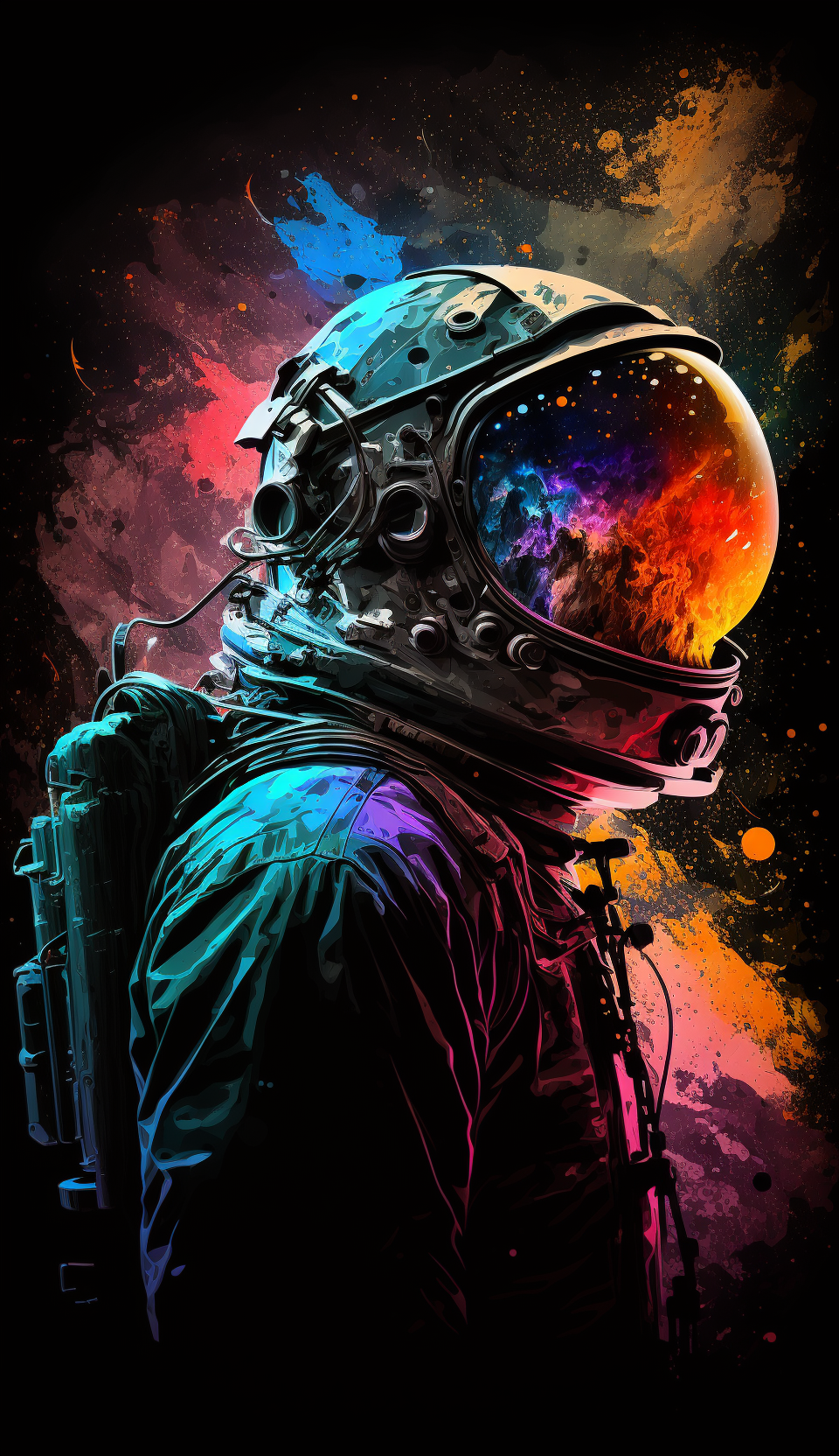 soupcan13_astronaught_looking_into_space_beautiful_colors_c3d3e7f6-f75e-47a2-a0ca-822baa36b7ae.png