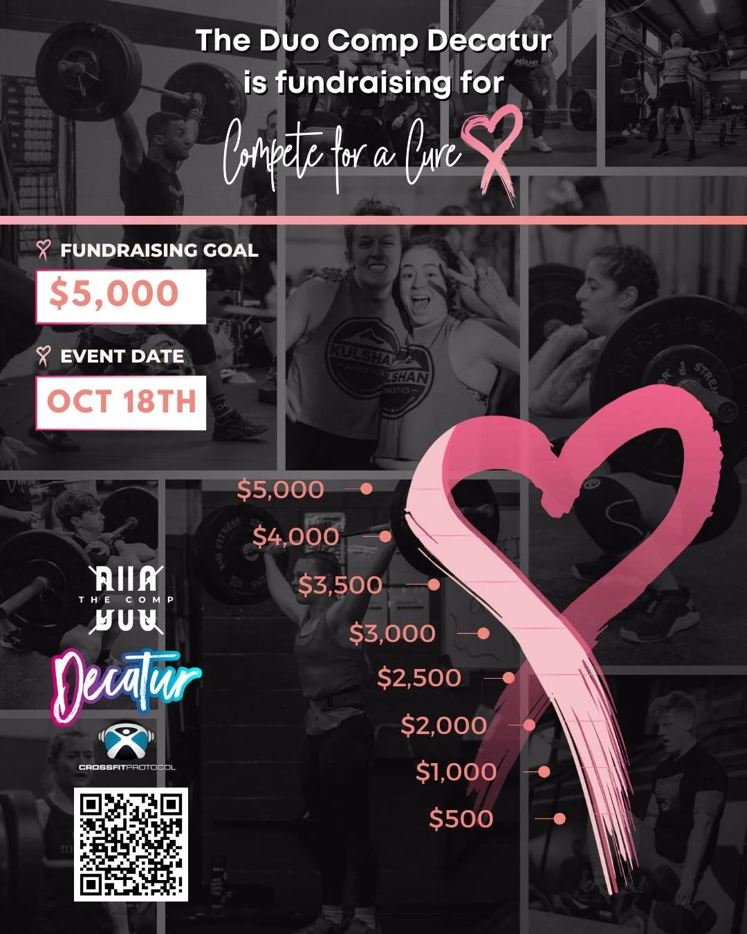 We&rsquo;re excited to announce that The Duo Dectur event supports the amazing breast cancer charity @competeforacure 🩷 Every team will have the chance to create a fundraising page as part of the event. Plus, fundraising counts toward your overall e