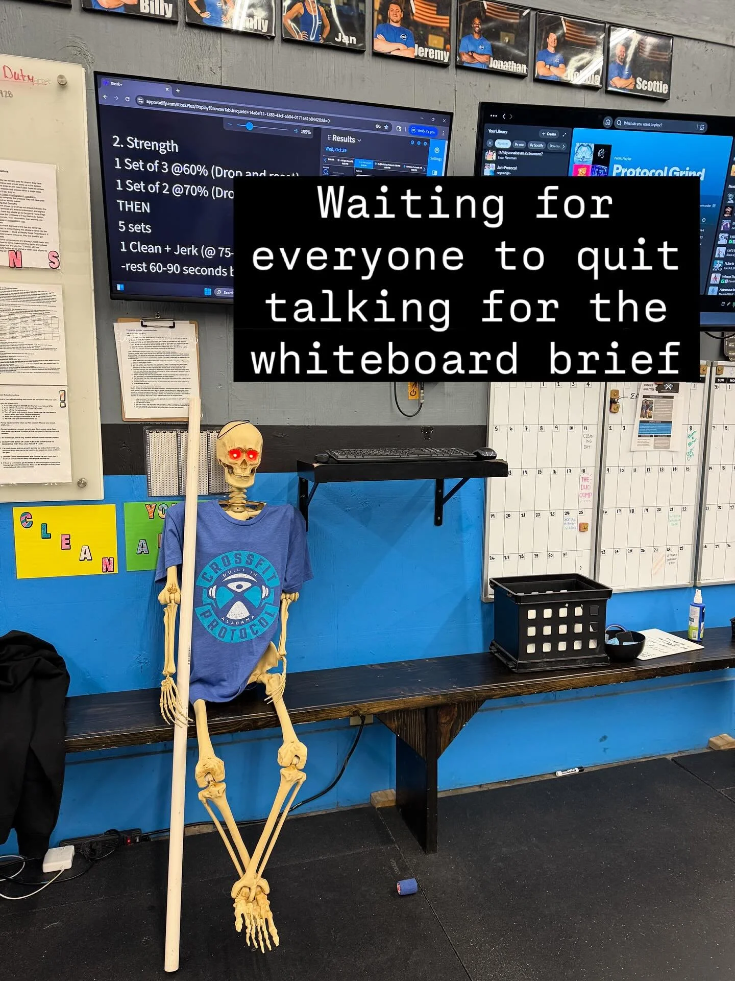 Happy Halloween 🎃 
Nothing scarier than working out alone! Come check us out and reach your ghouls! 👻

#fitness #gym #decaturalabama #crossfit #functionalfitness #healthandwellnesscoaching #healthandfitness