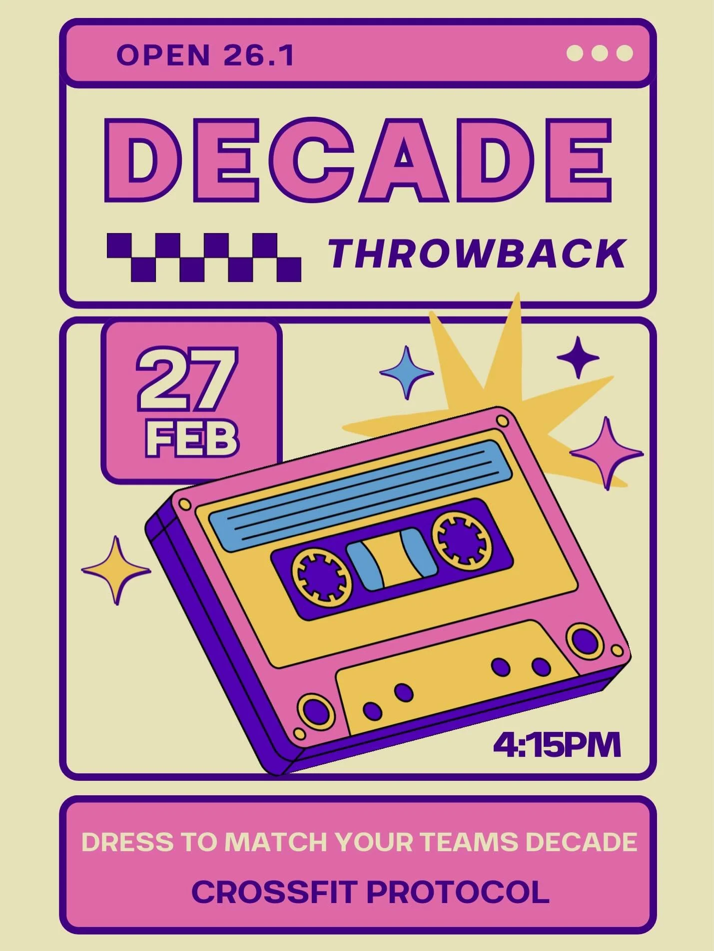 Friday Night Lights at CrossFit Protocol 👏🏼

Will you be there? 😎