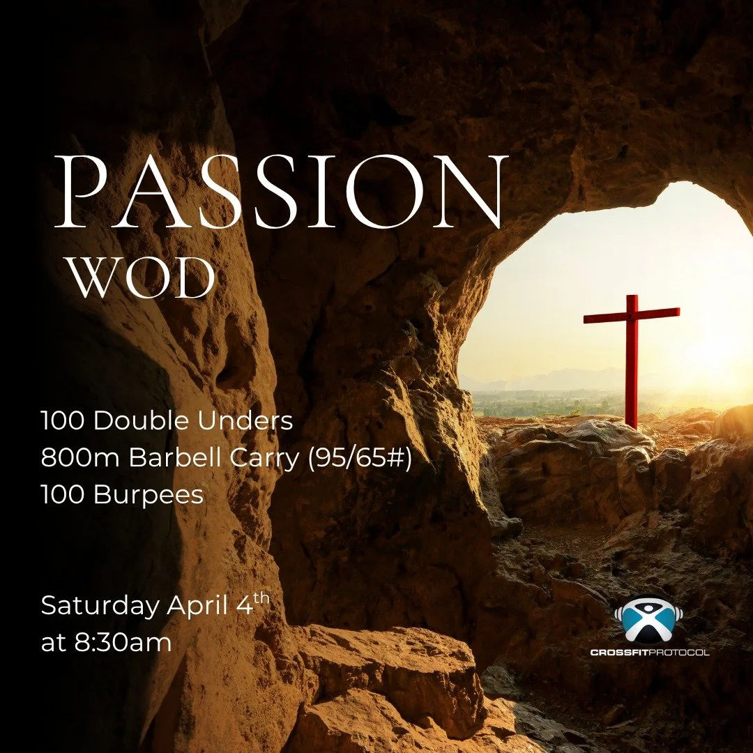 Join us tomorrow morning for a devotional and symbolic workout as we reflect on the price that was paid in our place and celebrate the hope we have in the resurrection. 

 #ChristWins #CommunityStrong #StrongerTogether