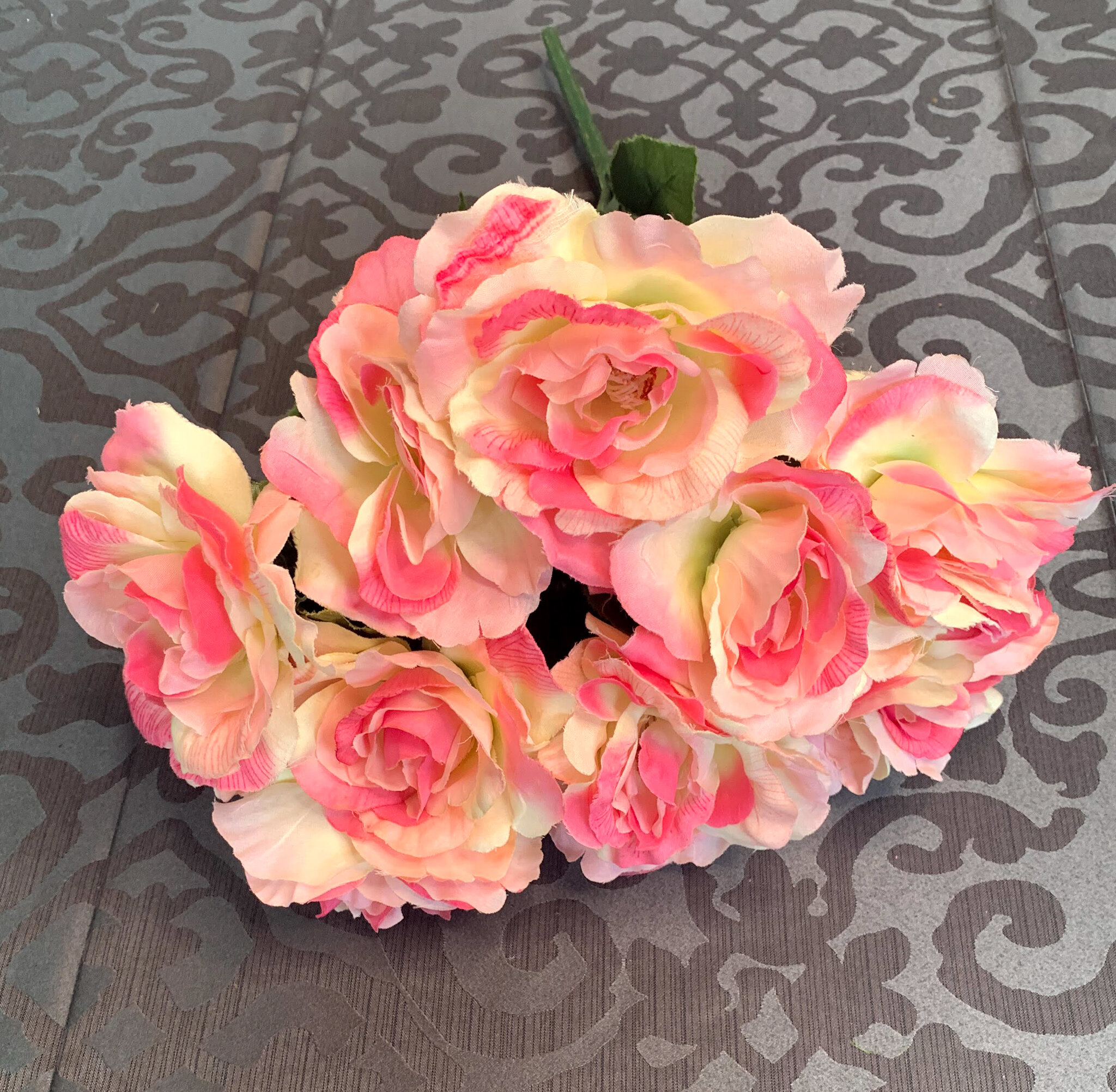 Pink and Lime Roses (FL81)