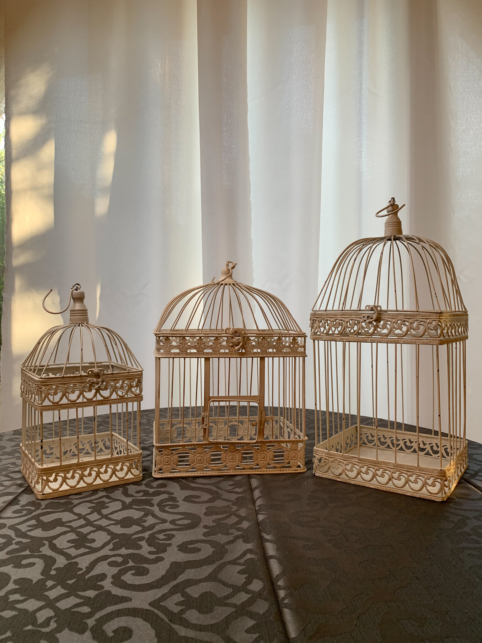 White Bird Cages