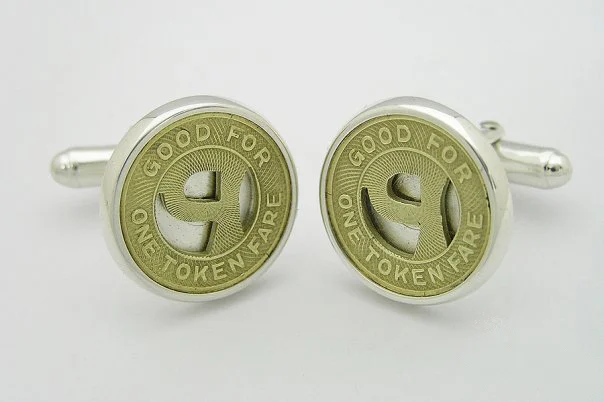 transit token cufflinksPnsilvania.jpg