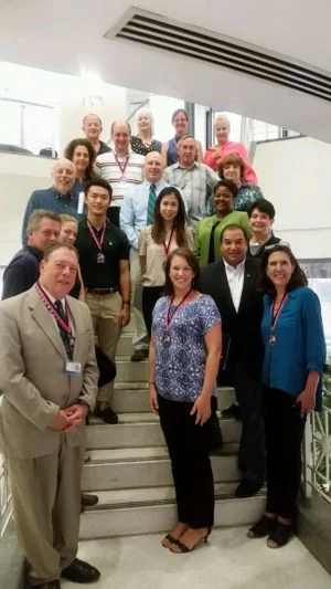 Krewe de Pink tours the Tulane Breast Cancer Research Center