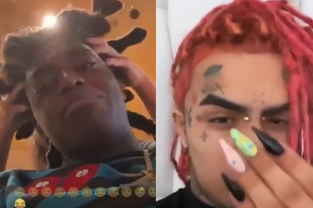 Kodak Black Tells Lil Pump To Chill With The Nails Cause That's Lil
