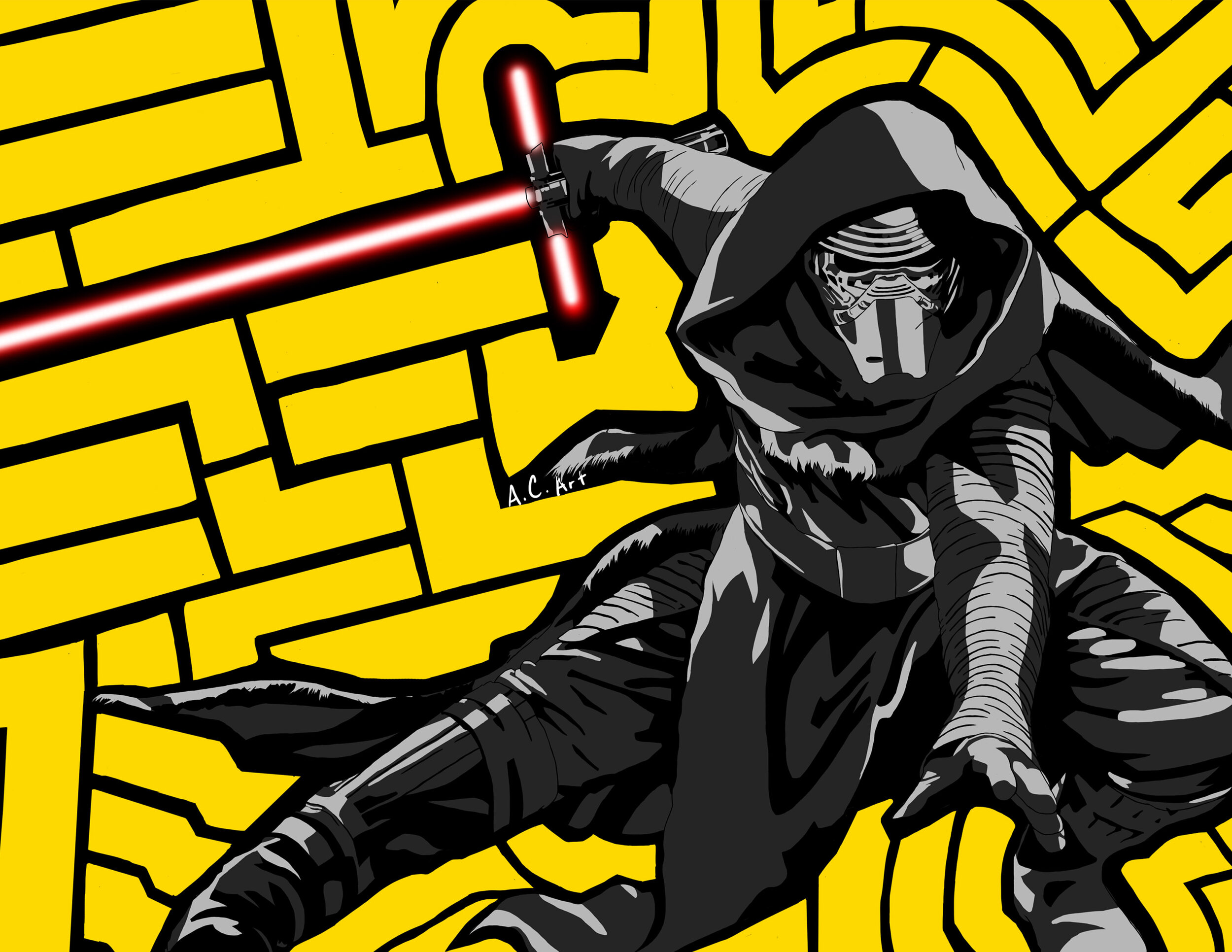 Kylo Ren Print