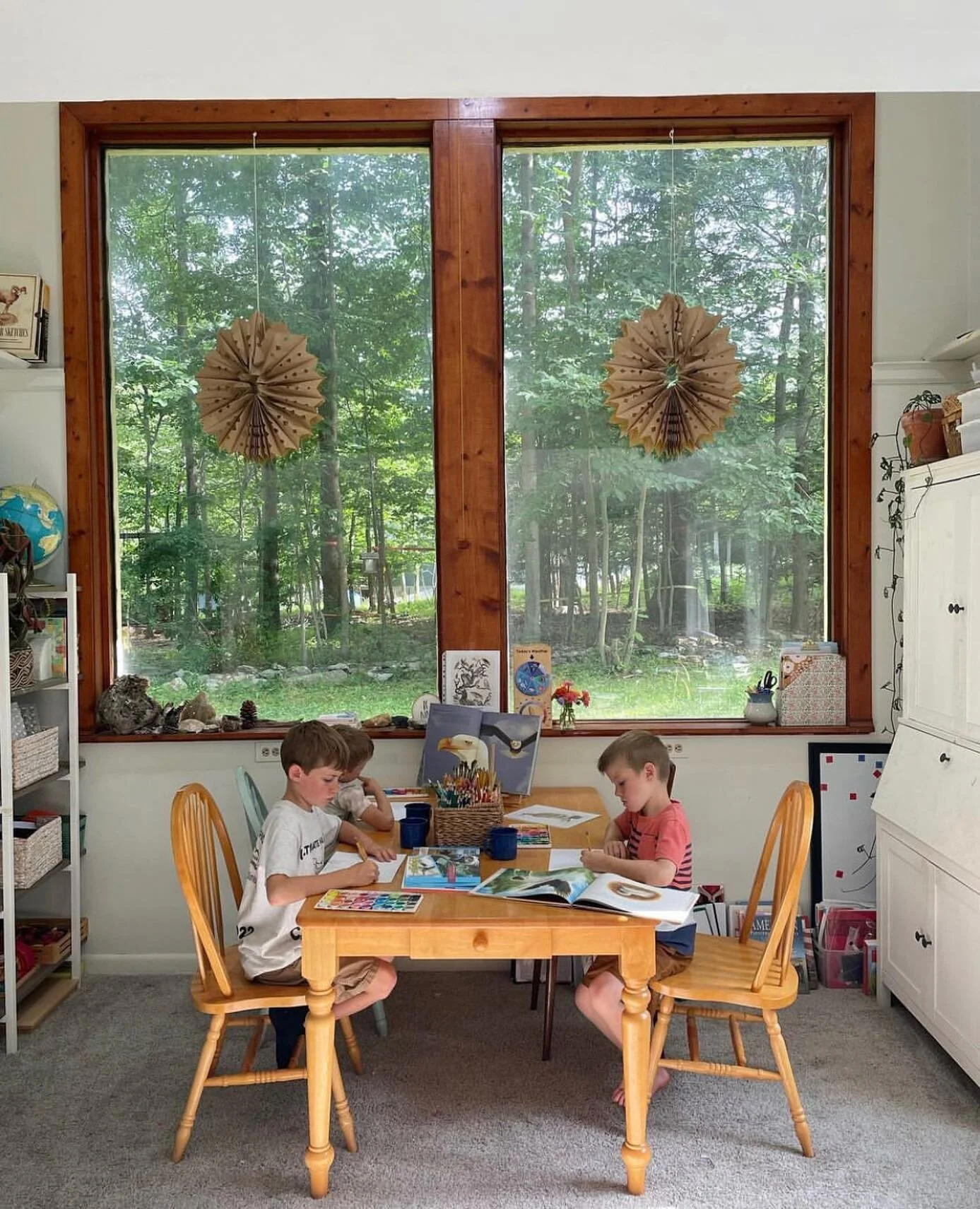 “What time has taught me is that, like all aspects of our family life, structure and freedom go hand in hand. 
There is planning to birth ideas. 
There is prep to lessen the chaos. 
There is intention to train and disciple. 
There is diligence