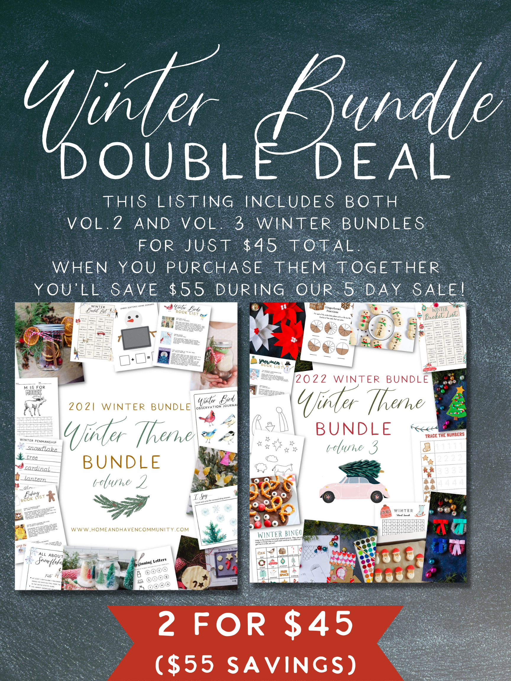 DOUBLE DEAL: Winter Vol. 2 & Vol. 3