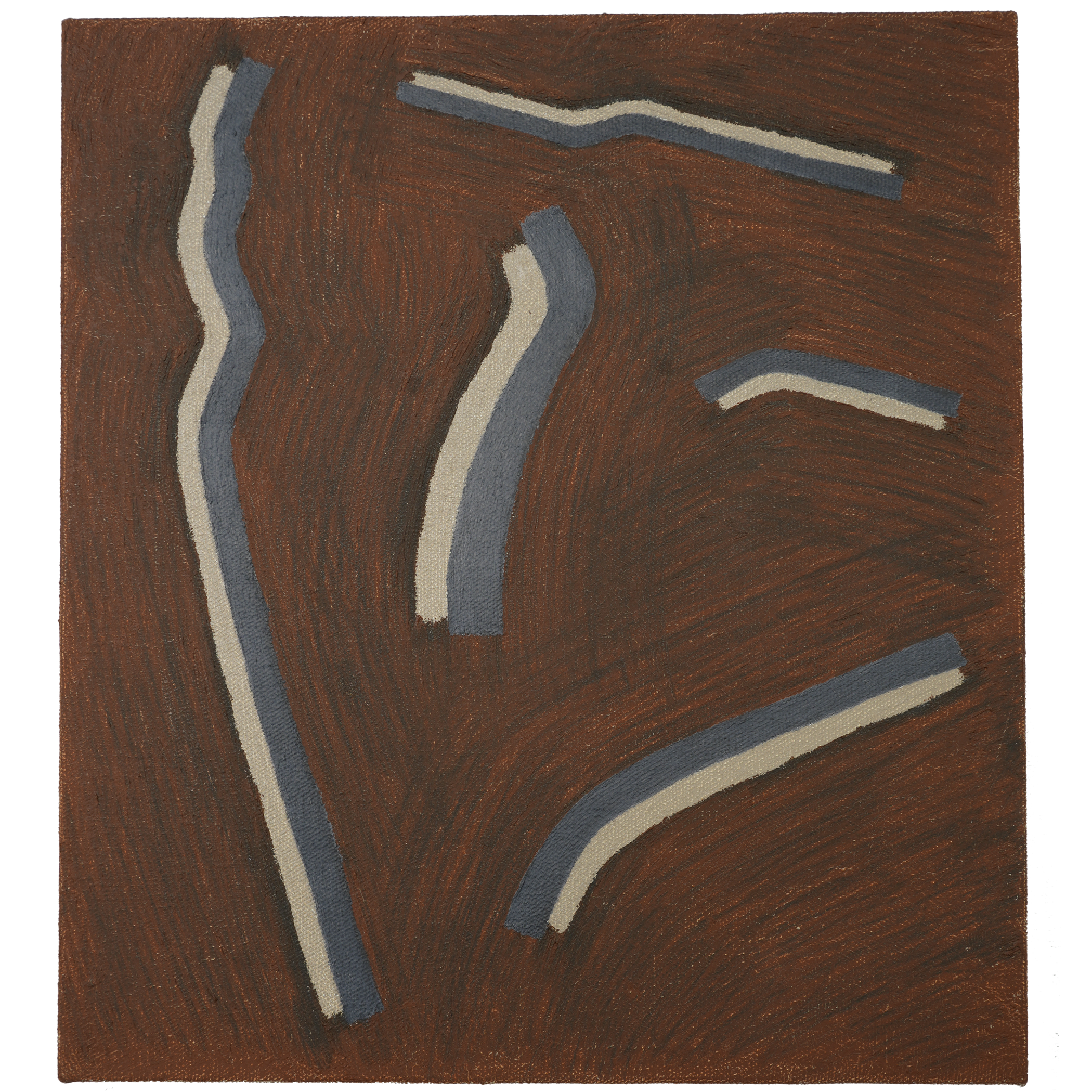  AUTORITRATTO, 2022, 20 x 18 inches, Oil Paint and Graphite on Linen. 