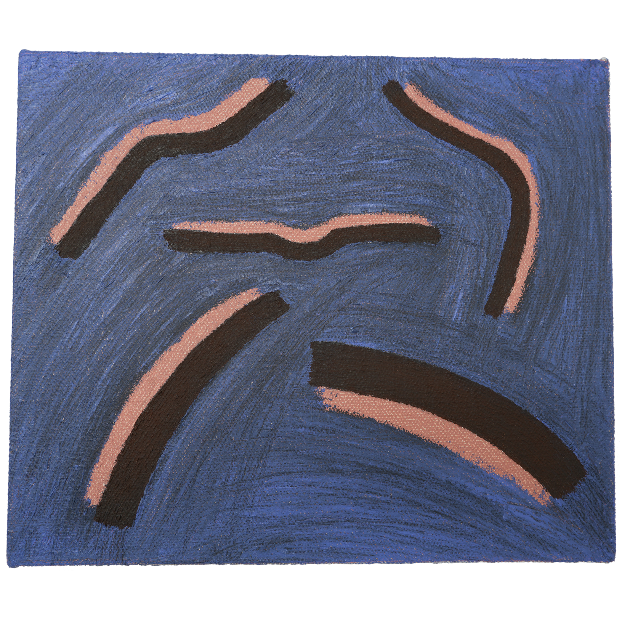  B, 2021, 11 x 13&nbsp; inches, Oil Paint and Graphite on Linen. 