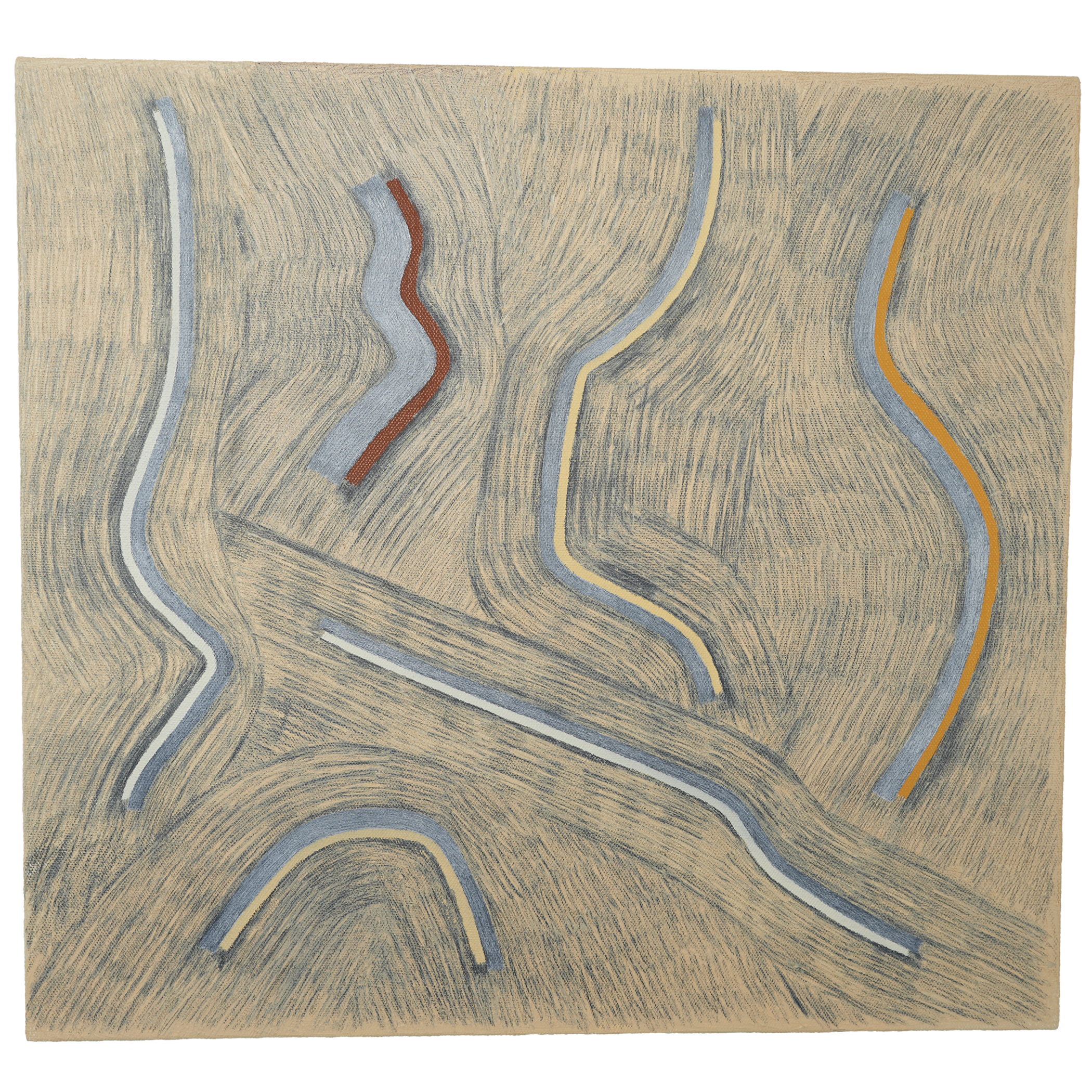  NATURA MORTA, 2025, 24 × 26 inches, Oil Paint and Graphite on Linen. 