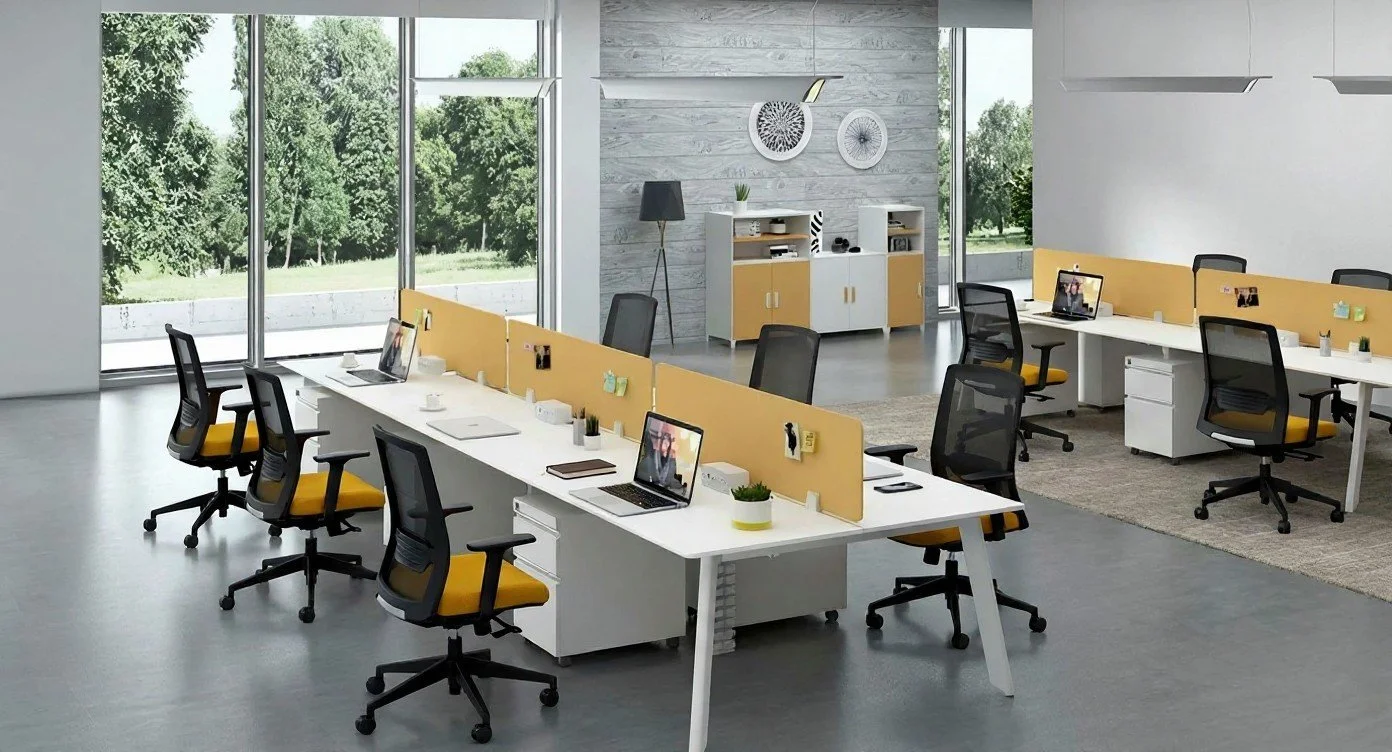 Sygma task chair w Sun Yellow upholstery_Open Benching_HiRes.jpg