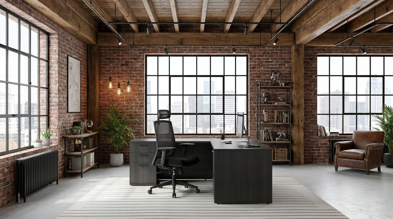 L desk w Beniia Sygma task chair_Loft space 1.jpg