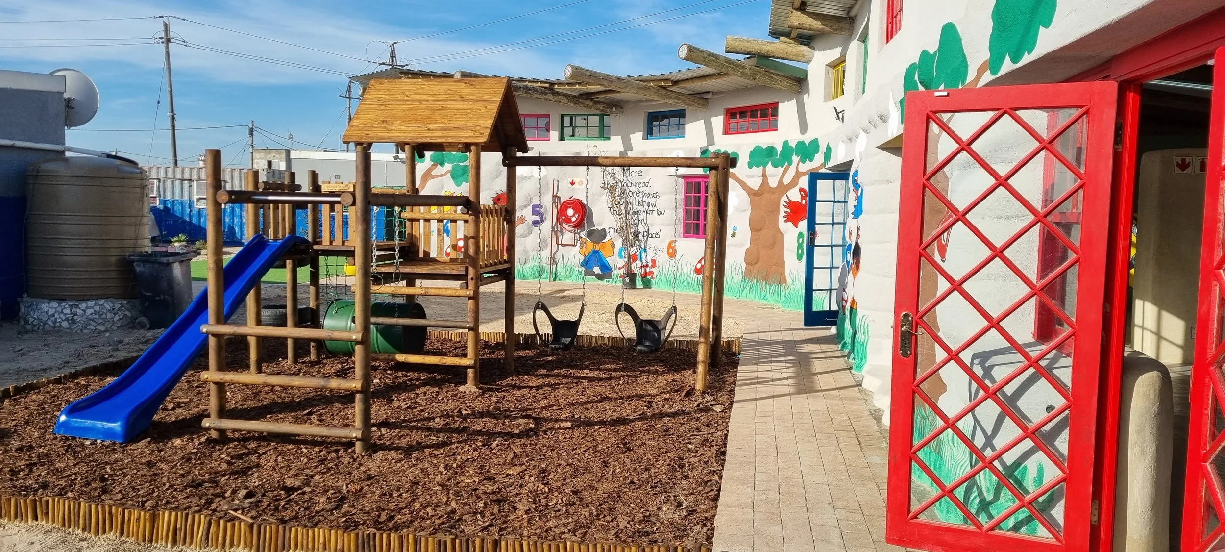 Playground funded by Eunoia e.V. in Cape Town