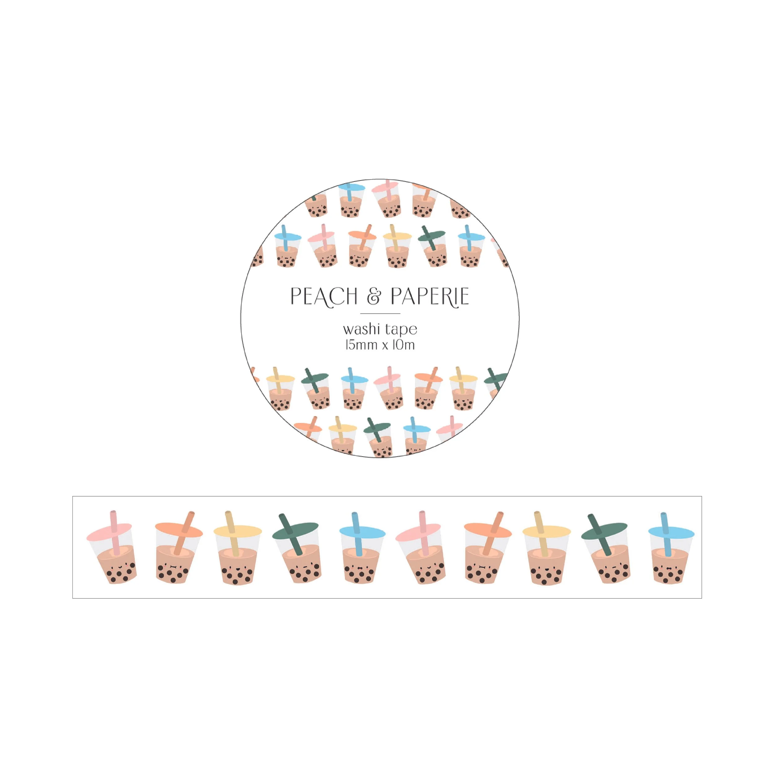 Boba Washi Tape