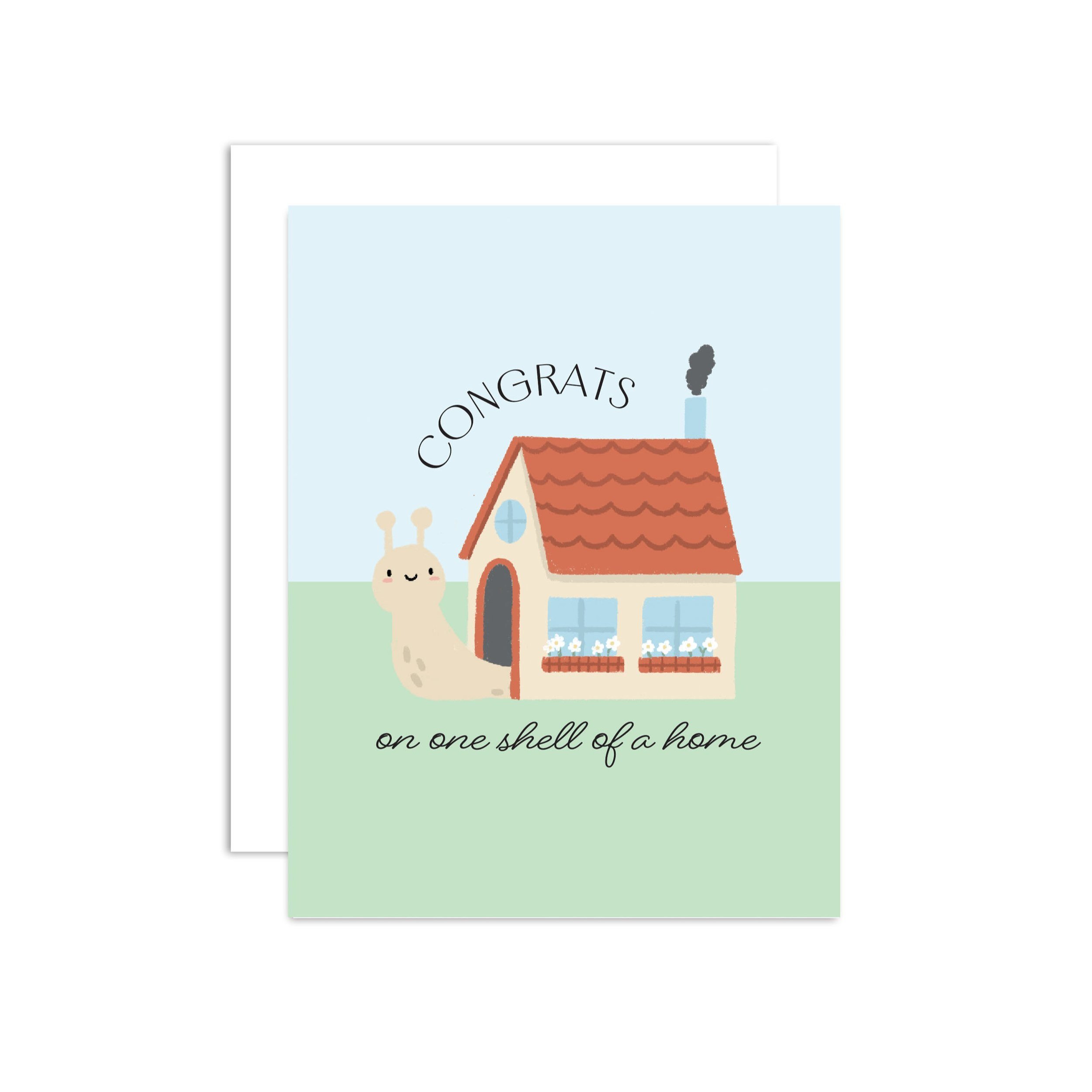 One Shell of a Home Greeting Card