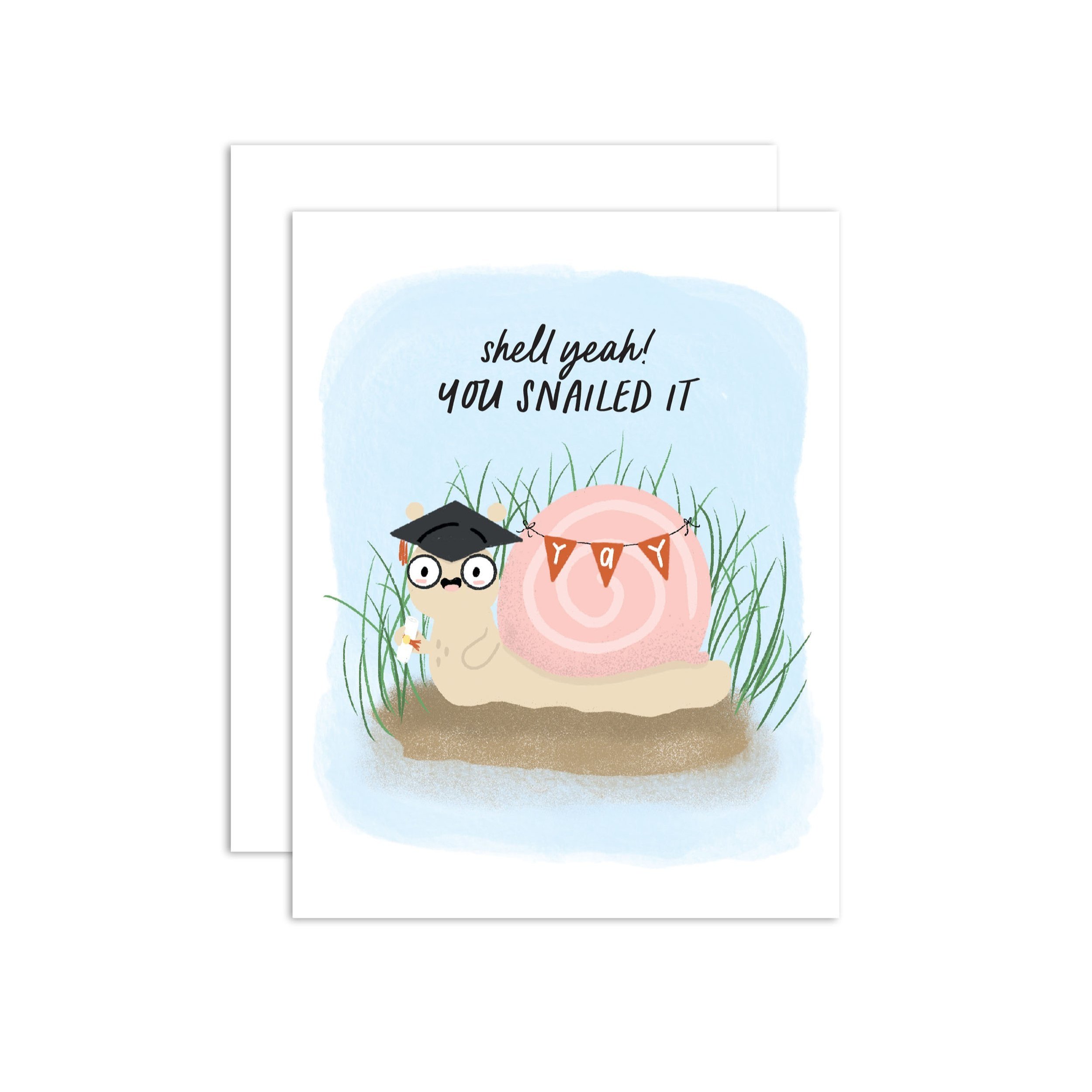 Snailed It Greeting Card