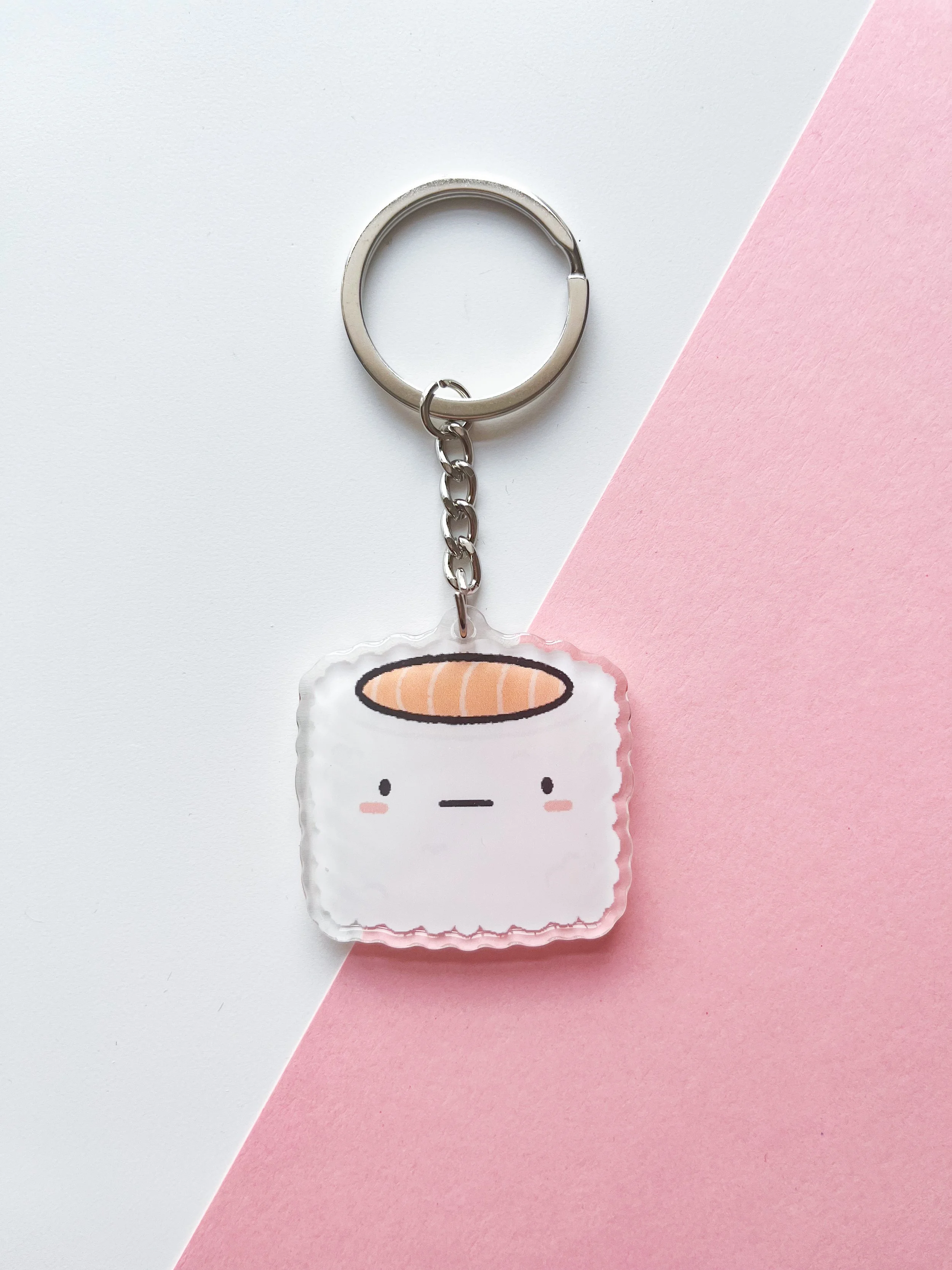 Acrylic Sushi Keychain