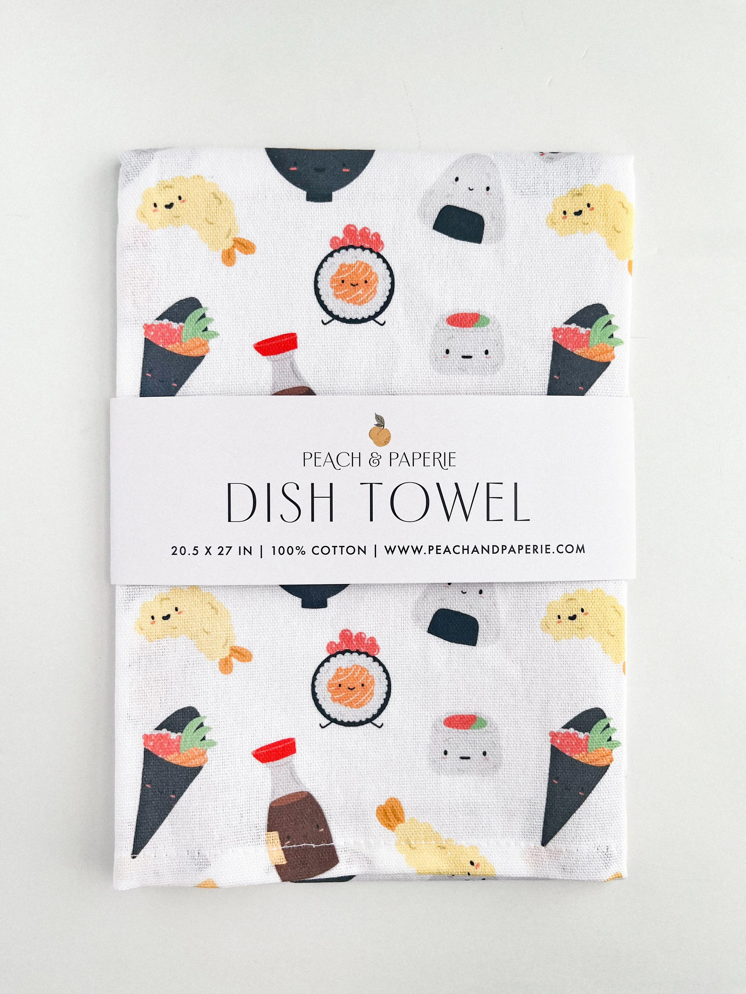 Sushi Dish Towel