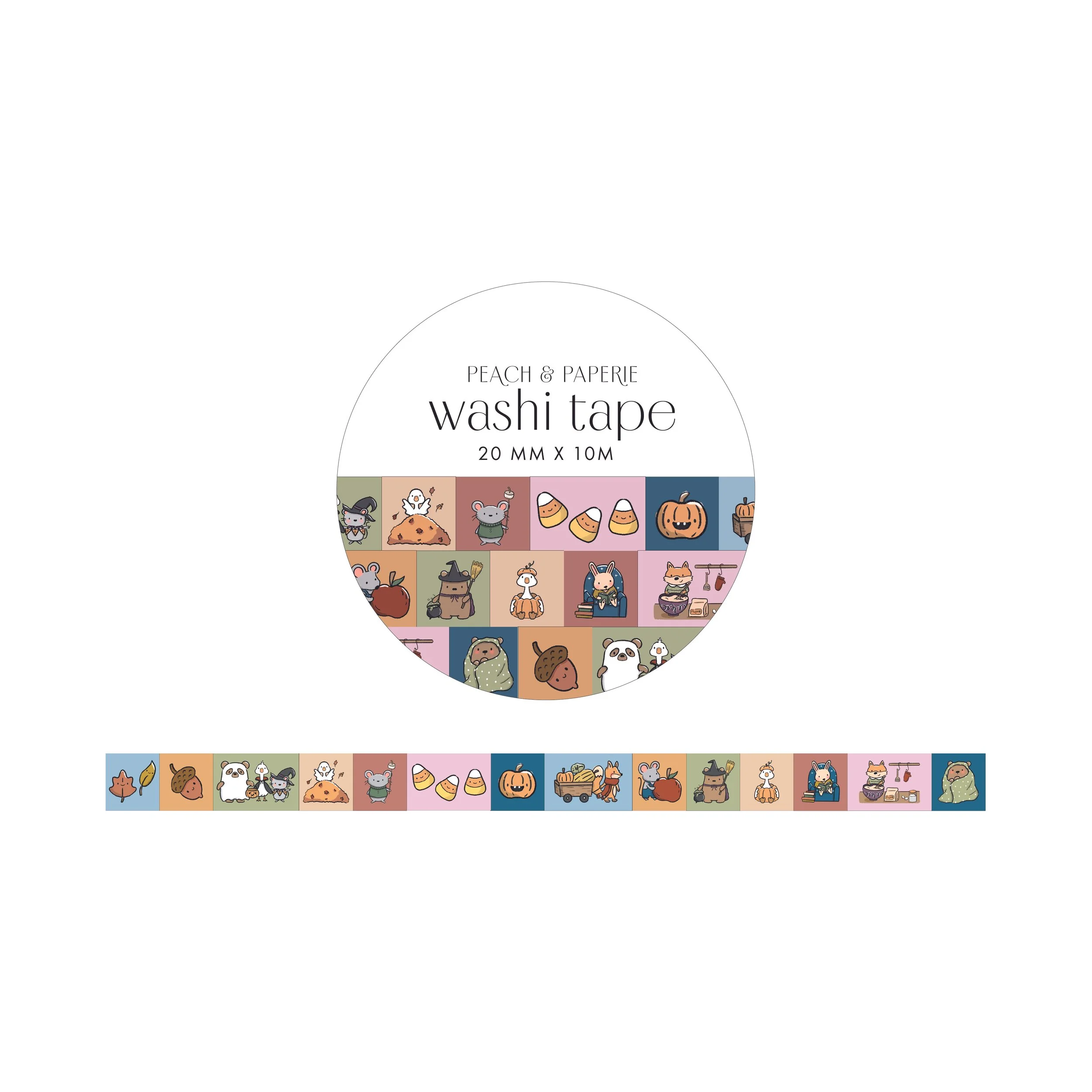 Cozy Autumn Washi Tape