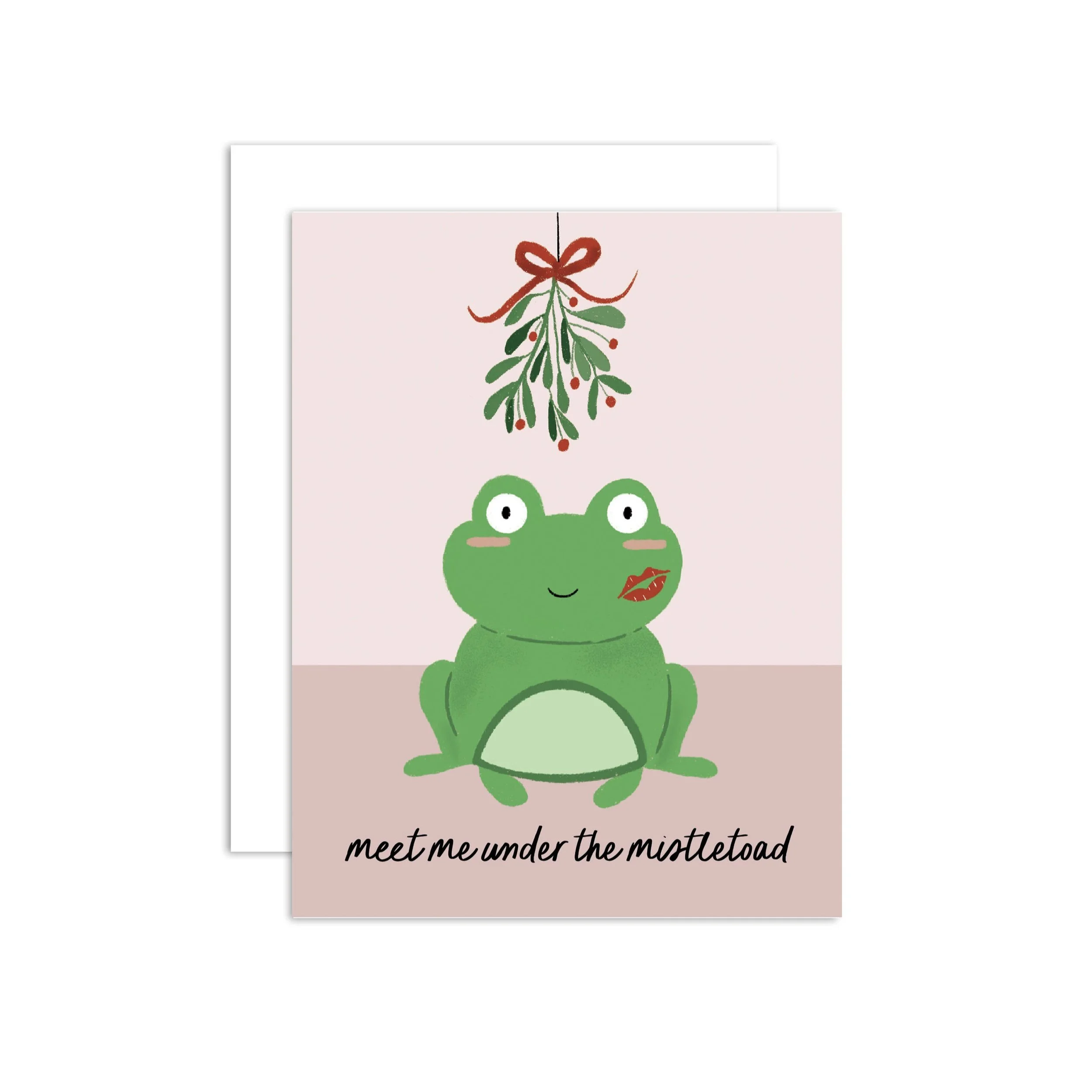 Mistletoad Greeting Card