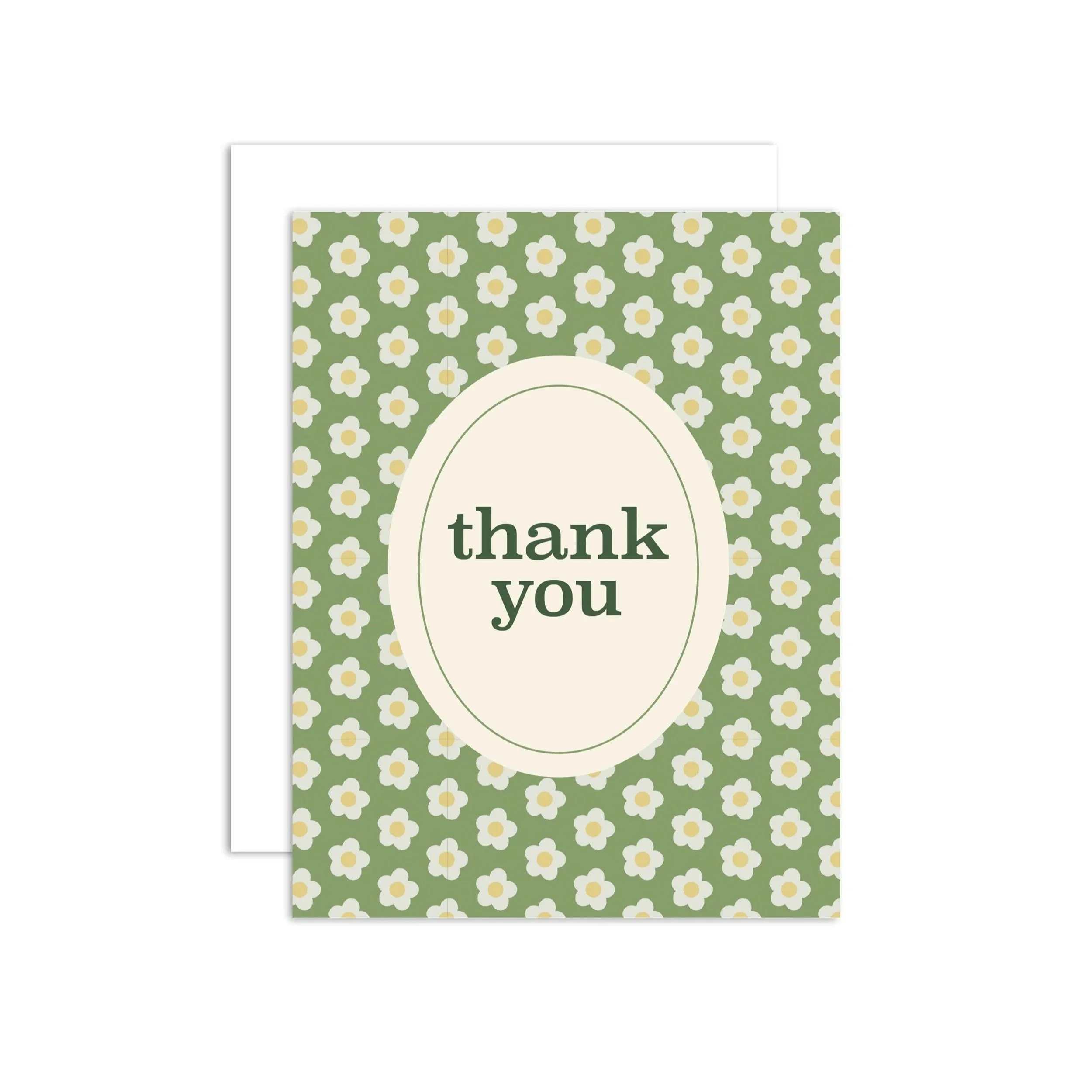 Thank You Daisies Greeting Card