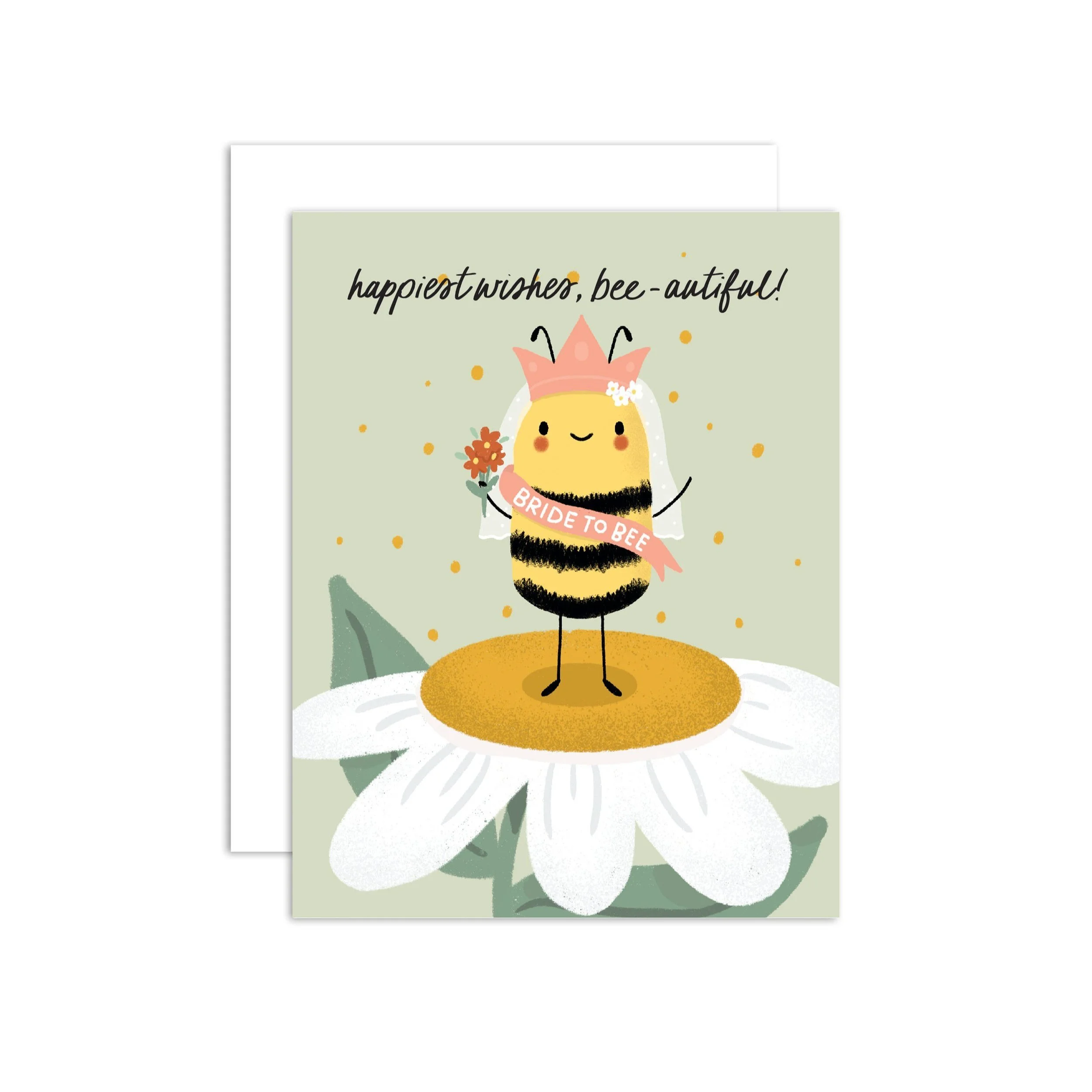 Bride to Bee Greeting Card