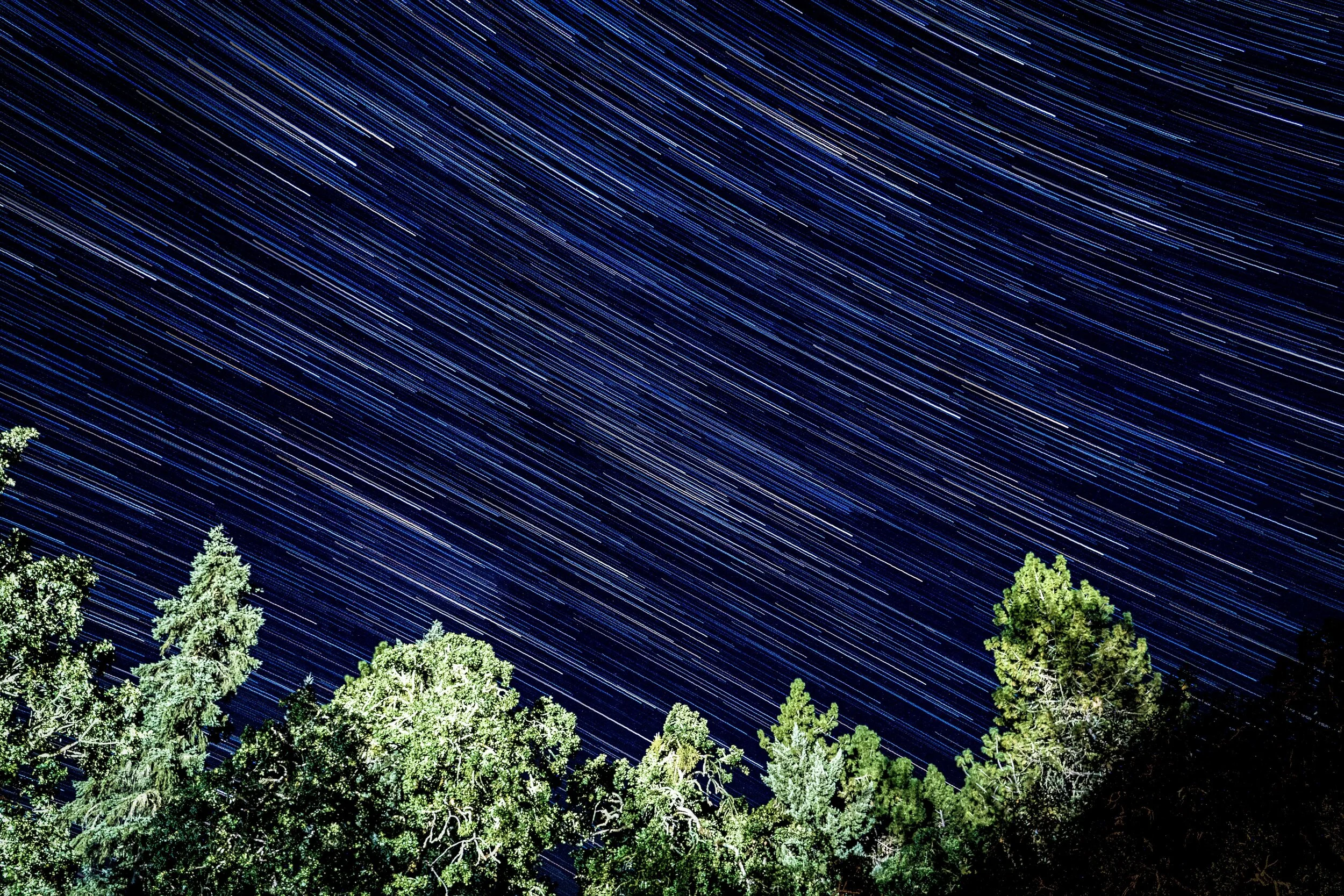 Star Trails at Eugene, Oregon