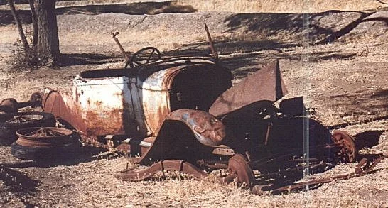 Rob & Sue's Ute before restoration