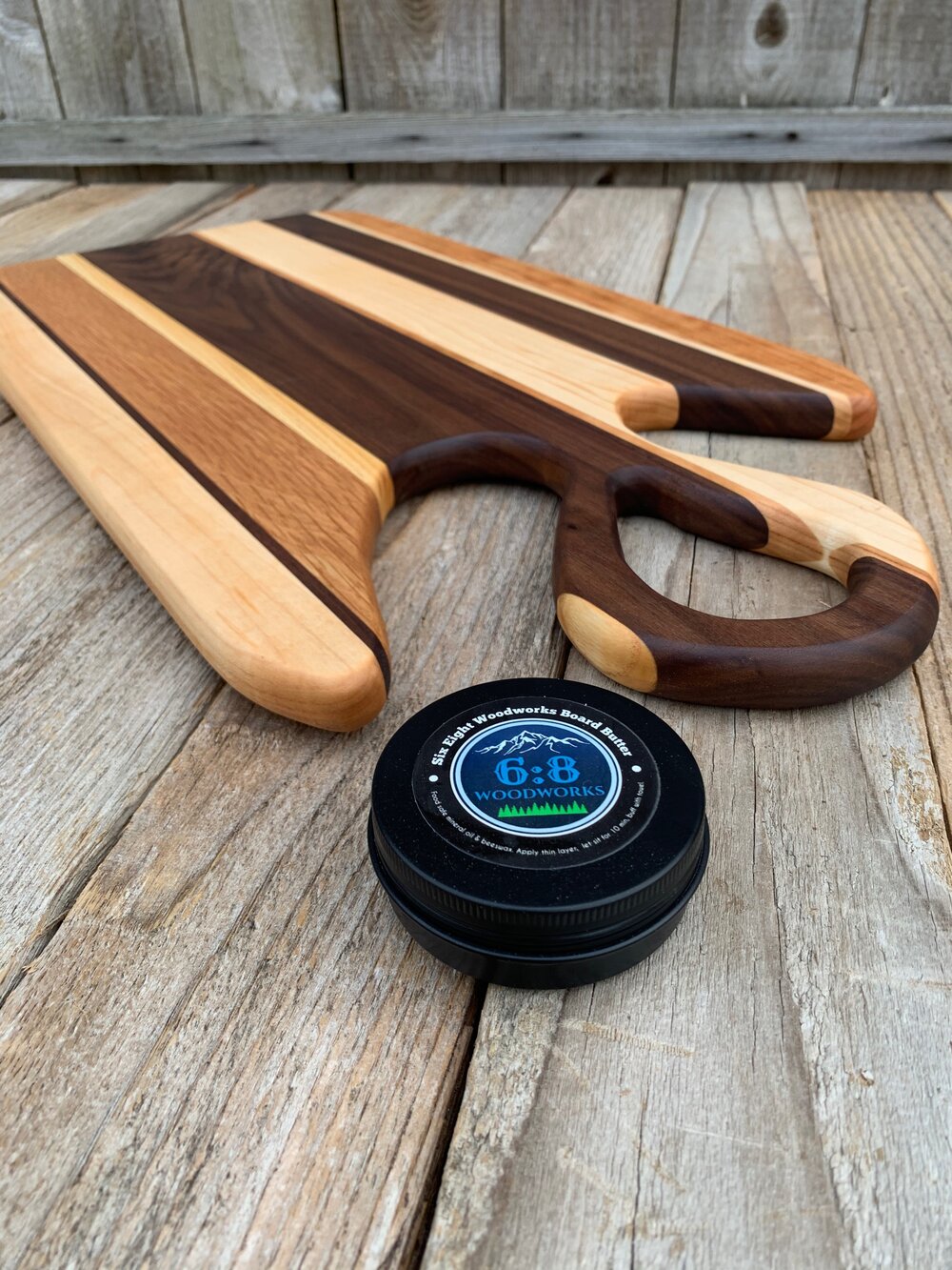 Triangle Finger Grip Cheese Board/ Cutting Board — Six Eight Woodworks