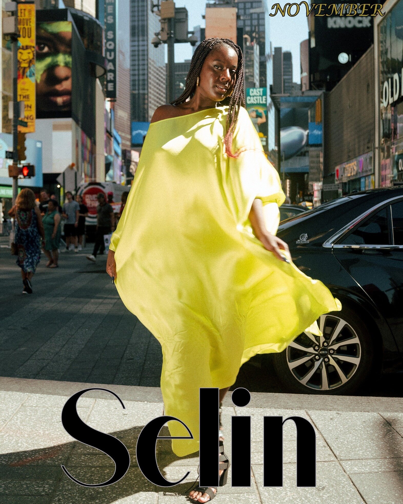 Our Plus Size NYC 2022 Finalist Jauvon Bell @von_the_model1  on the back cover of Netherlands based magazine Selin - November Issue! &quot;Glammin in the City&quot; 

Published by: @selin.magazine 
Photographer: @francisgum 
HMU: @makeupschoolnyc 
De