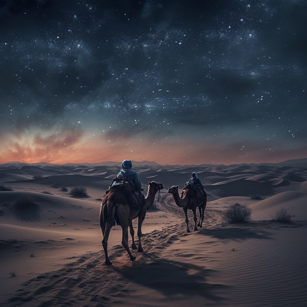 Pulsar_Advertising_traveling_through_the_arabian_desert_fantasy_99a4b7d5-a9b2-4c30-8268-eca1a1d98ab5.png