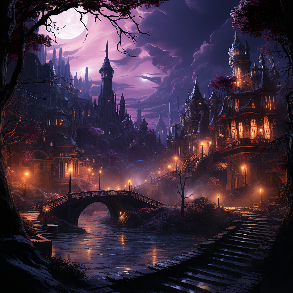 Pulsar_Advertising_fantasy_midevil_town_purple_light_magic_cdeb1201-91e4-4e21-9d76-a166354716cf.png